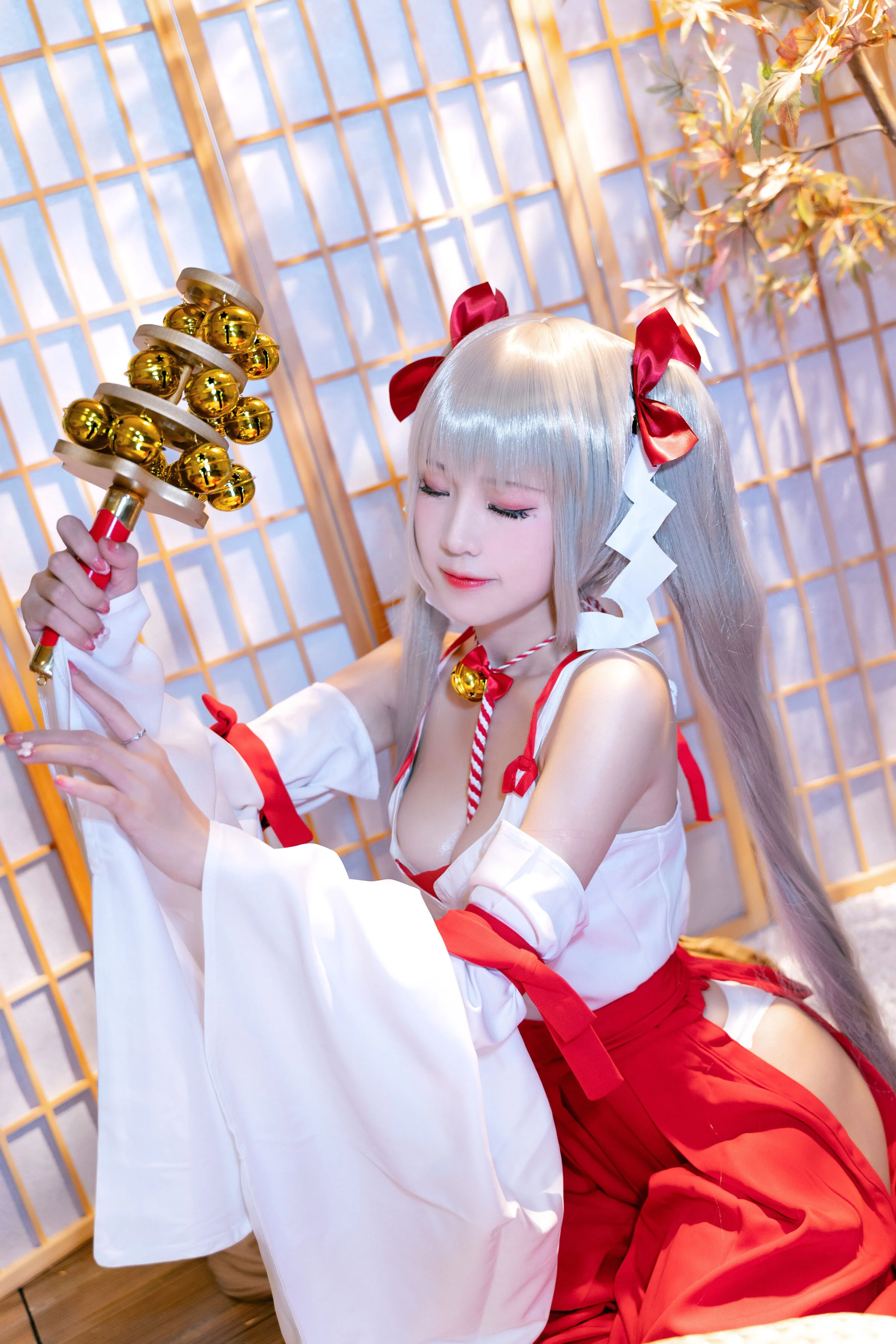 Đọc truyện hentai Tuyển tập Albums siêu phẩm Cosplay - Chap 594 - miko sauce - Awesome witch