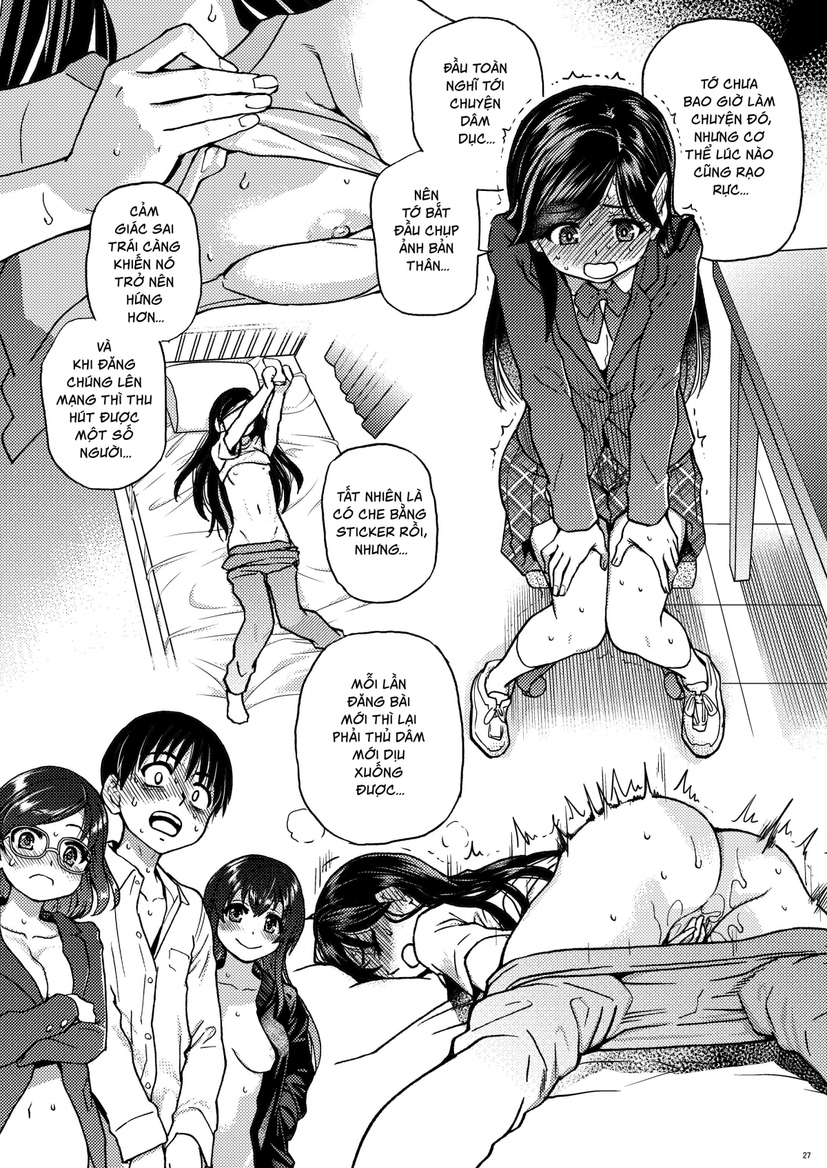 Đọc truyện hentai Watashi o Ecchi no Nakama ni Irete Kudasai - Hmmmm