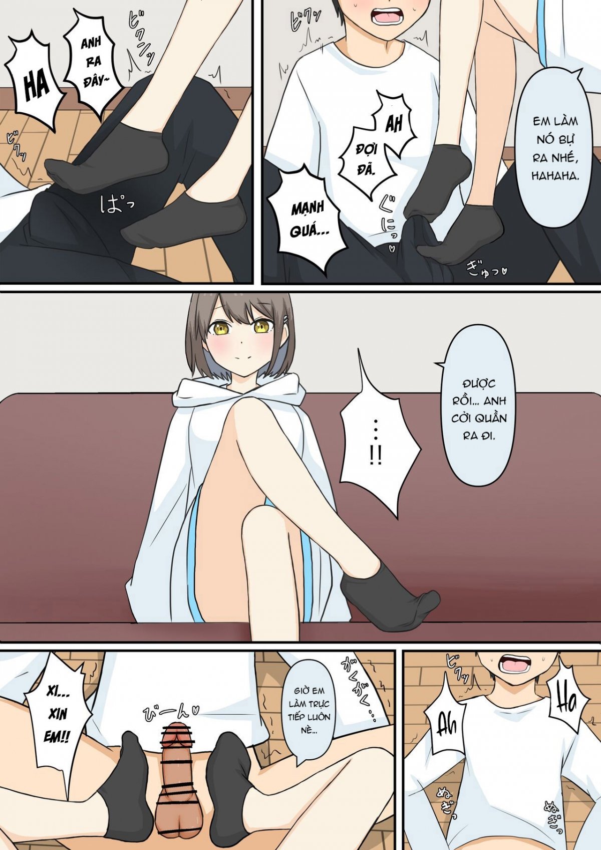 Đọc truyện hentai Bị bạn gái bắt nạt - Oneshot