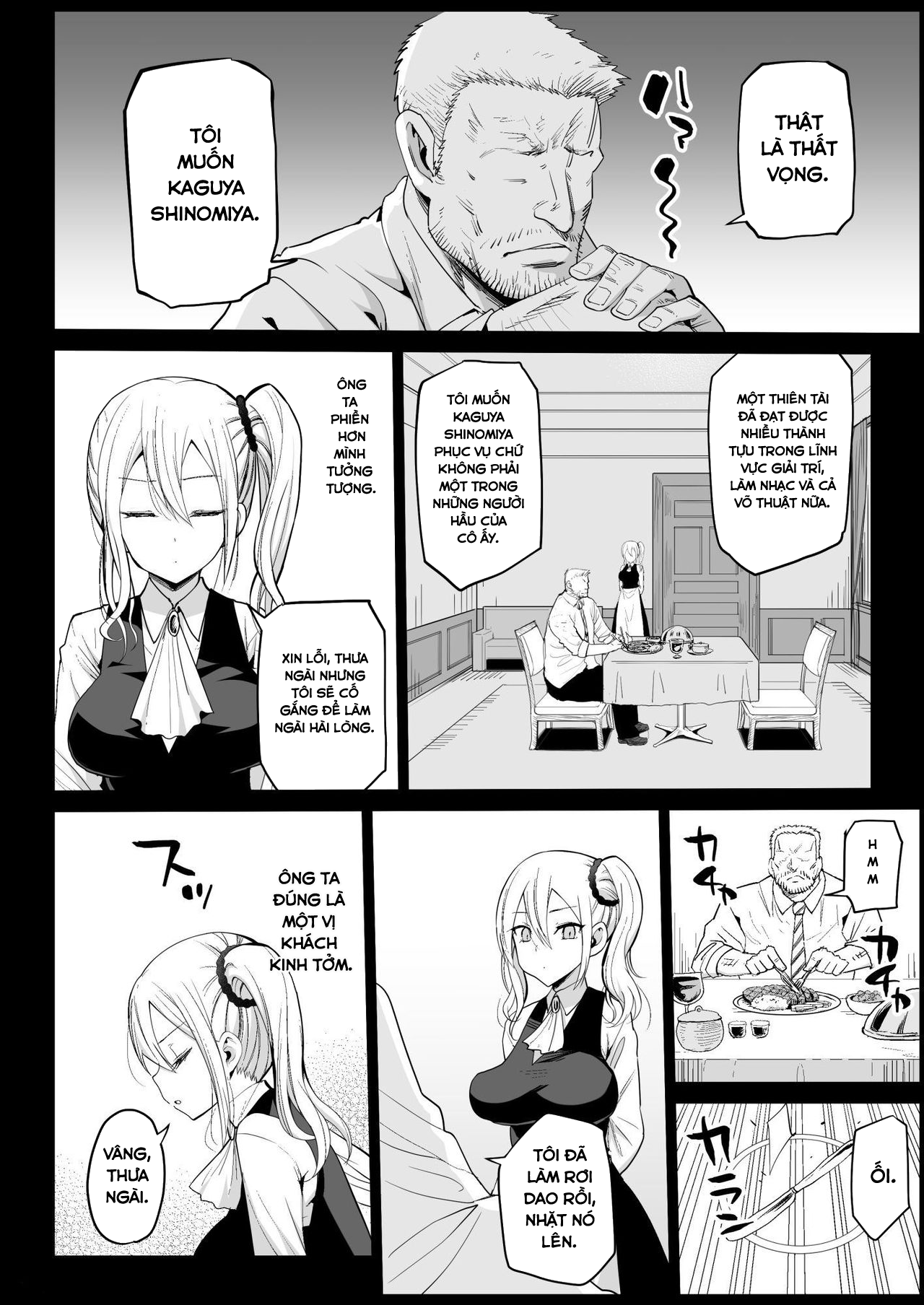 Đọc truyện hentai Hayasaka Ai wa H na Maid - Oneshot