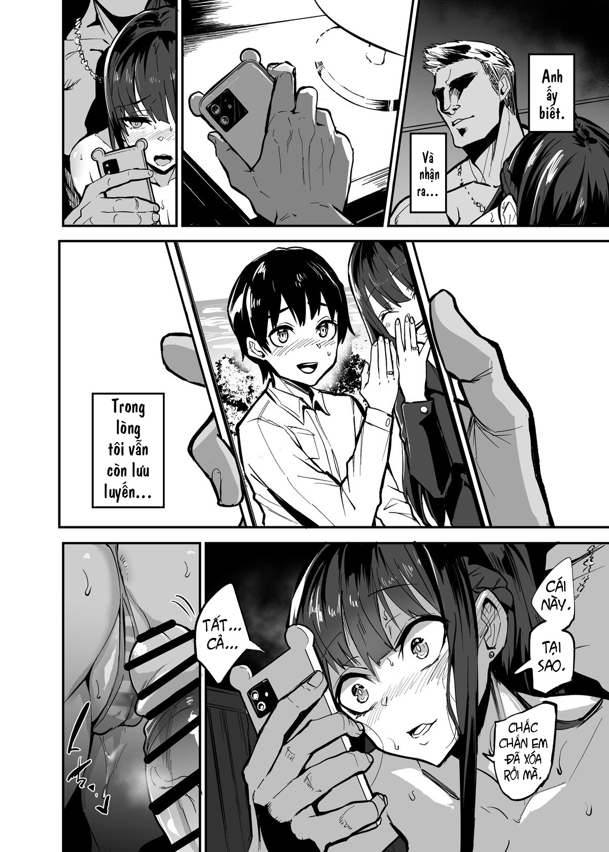 Đọc truyện hentai Kanojo ga Gaikokujin ni Netorareru Manga Ouchi Fuck Hen - Oneshot