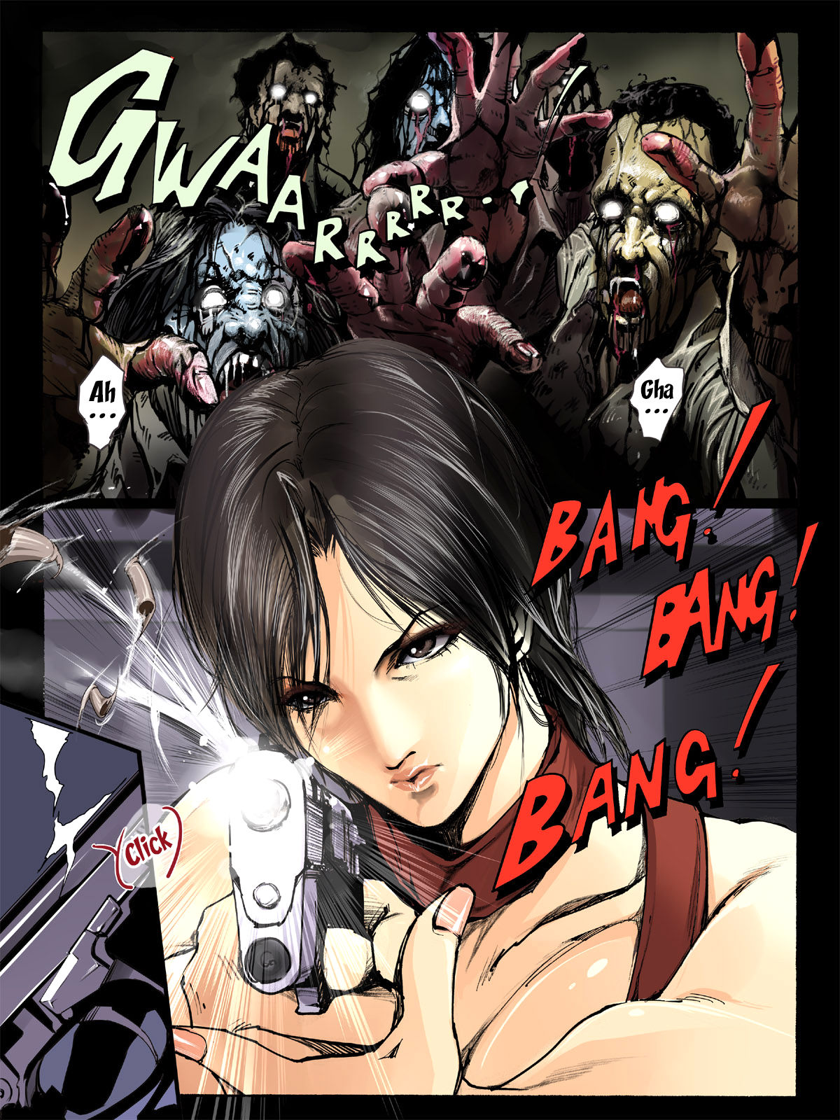 Đọc truyện hentai ZONBIO RAPE - Chap 2