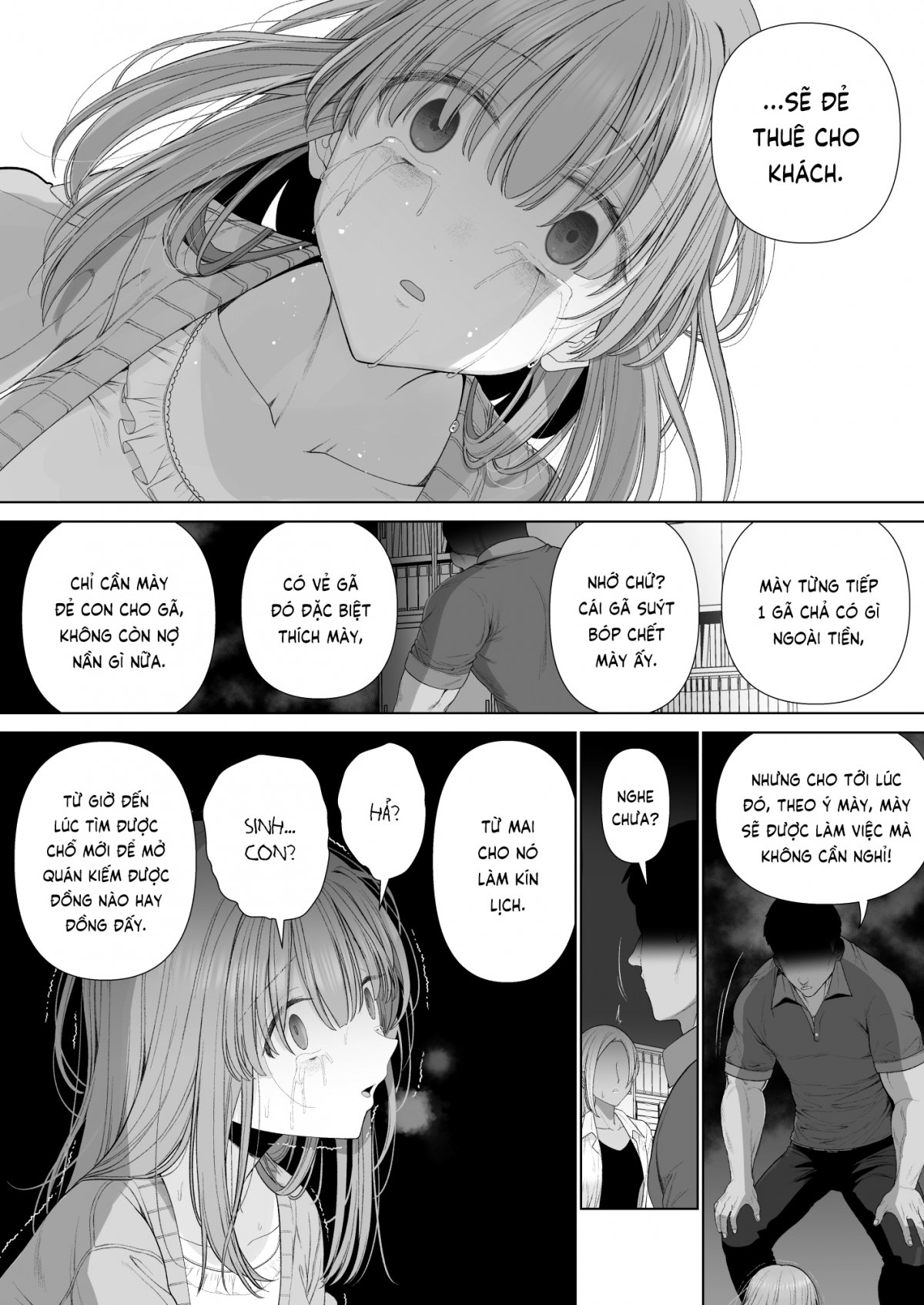 Đọc truyện hentai Sưởi ấm em, trước khi em vụn vỡ - Oneshot
