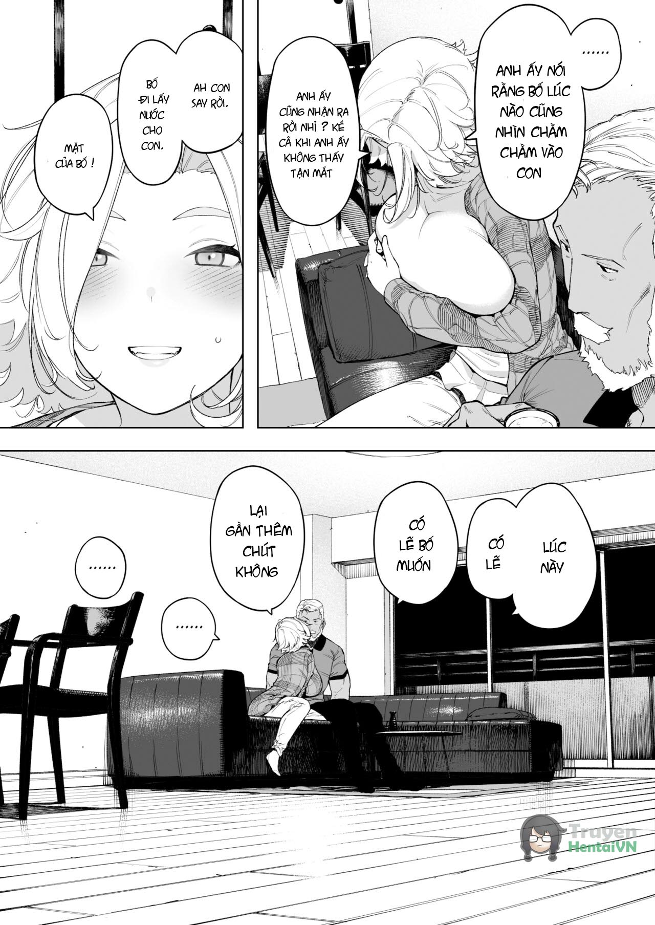 Đọc truyện hentai Bố chồng cùng con cụp ngon nghẻ - oneshot