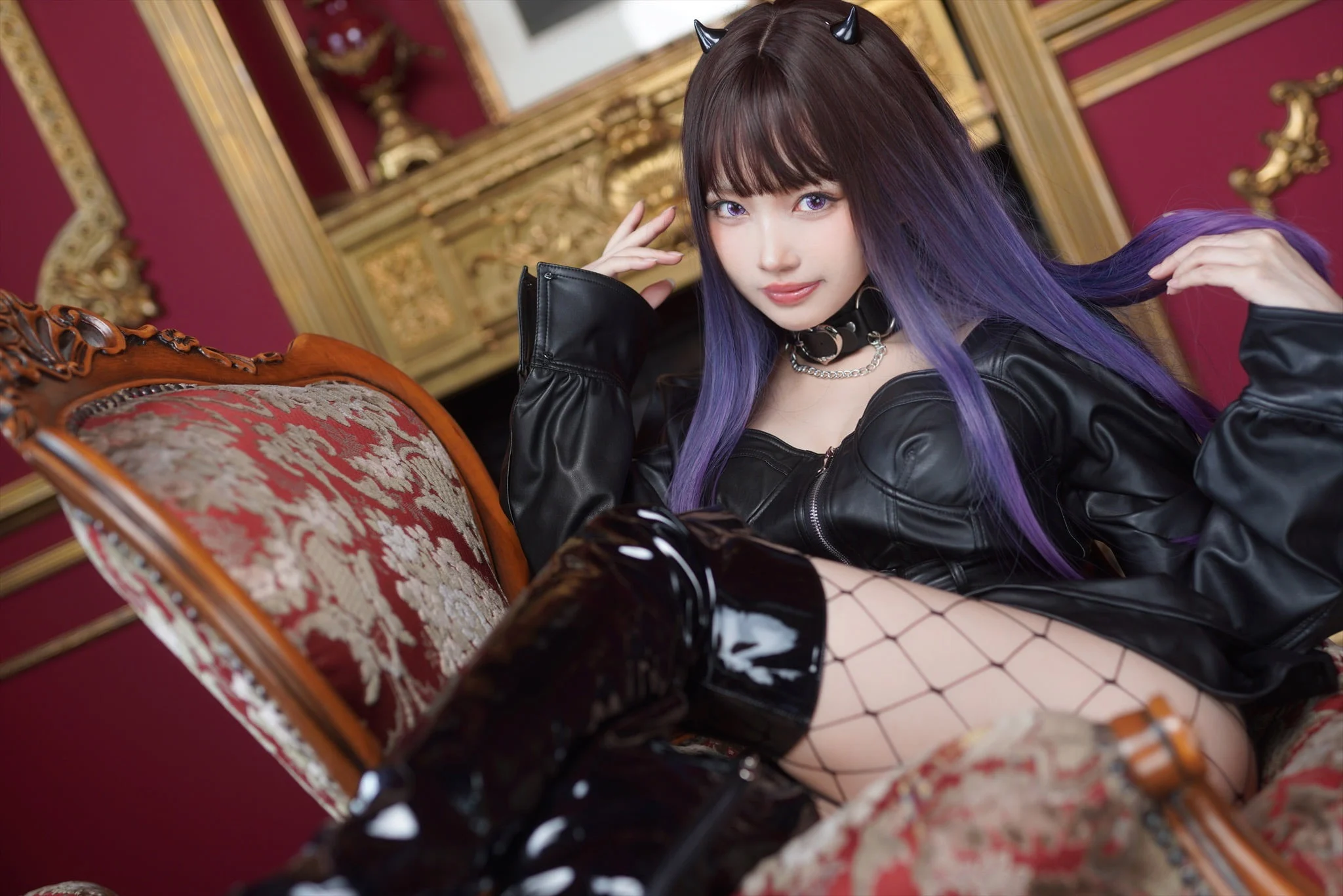 Đọc truyện hentai Tuyển tập Albums siêu phẩm Cosplay - Chap 669 - Vicious eys - Thistle
