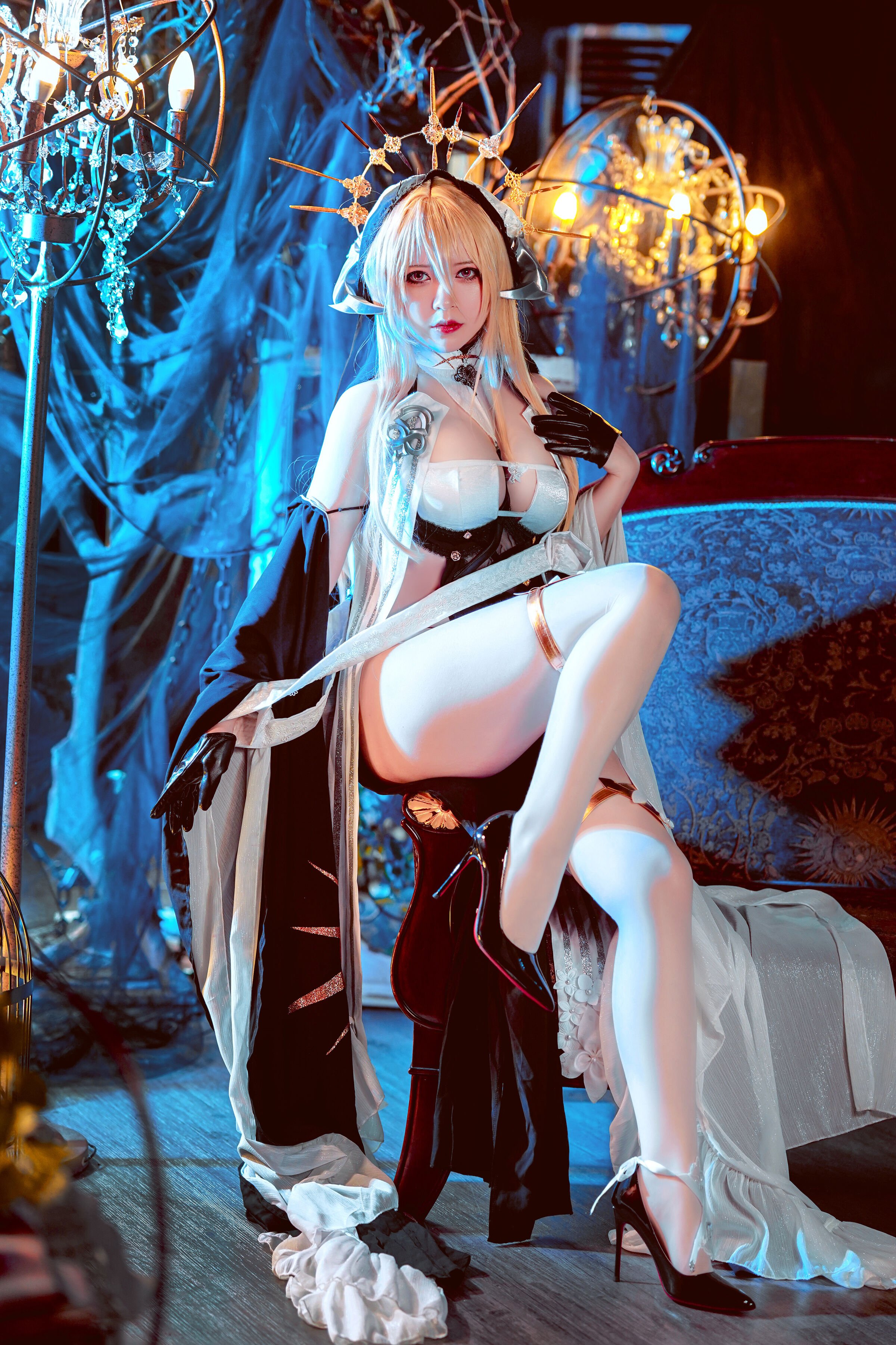 Đọc truyện hentai Tuyển tập Albums siêu phẩm Cosplay - Chap 287 - Half-Half-Child Implacable Nun