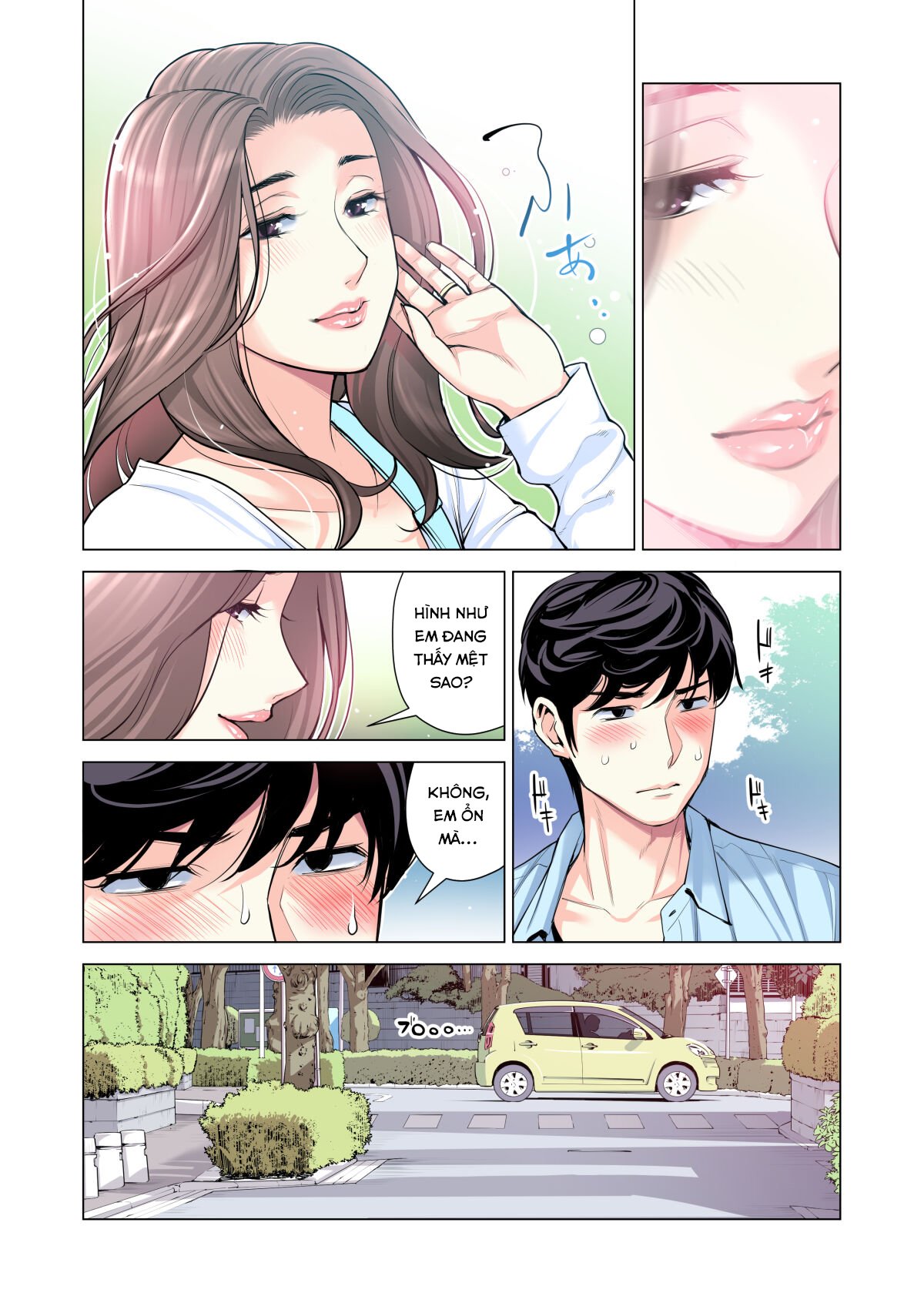 Đọc truyện hentai Jichikai no Hitozuma wa Totemo H deshita - Chap 3