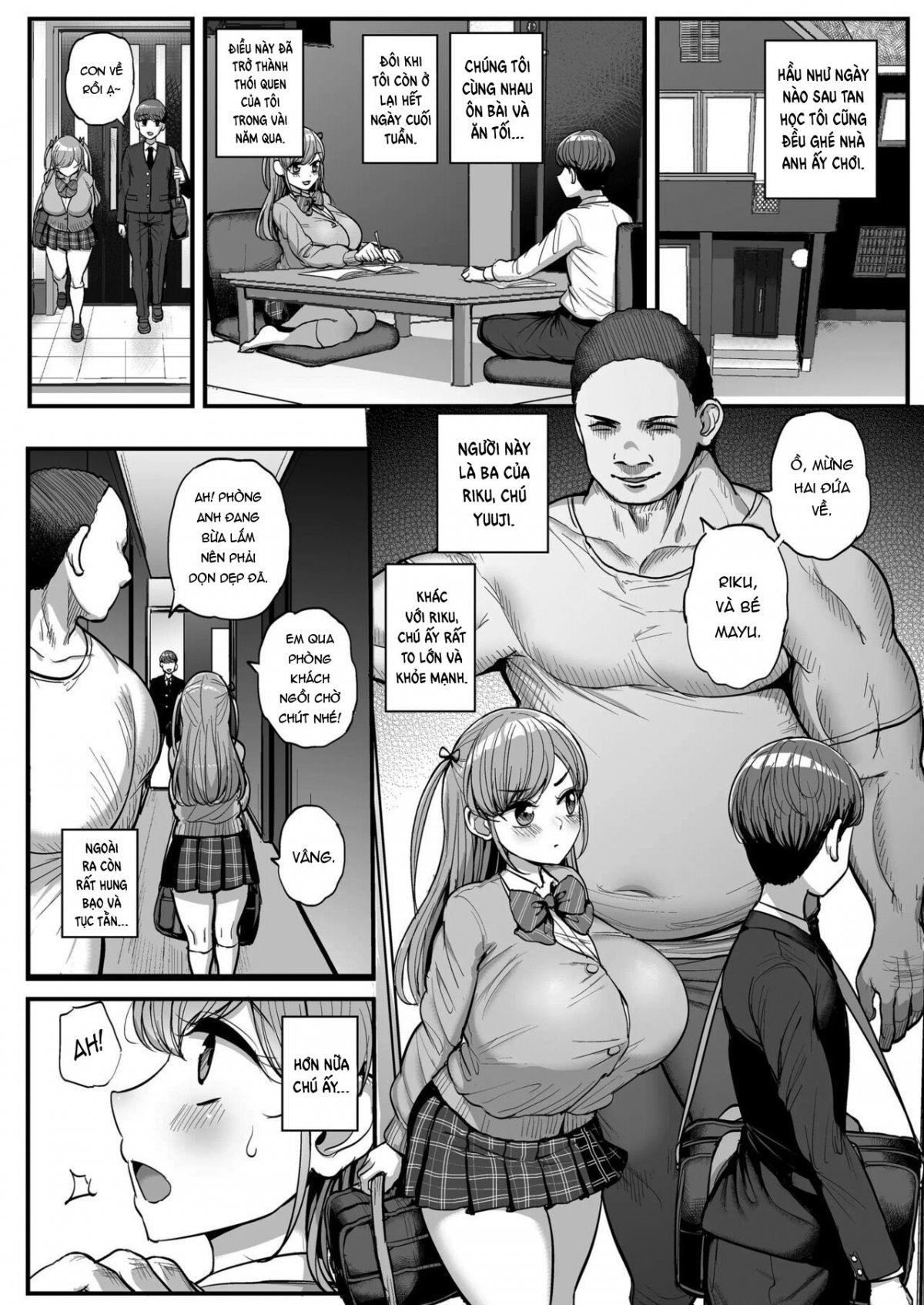Đọc truyện hentai Bạn gái nô lệ tình dục của cha tôi - Chap 1