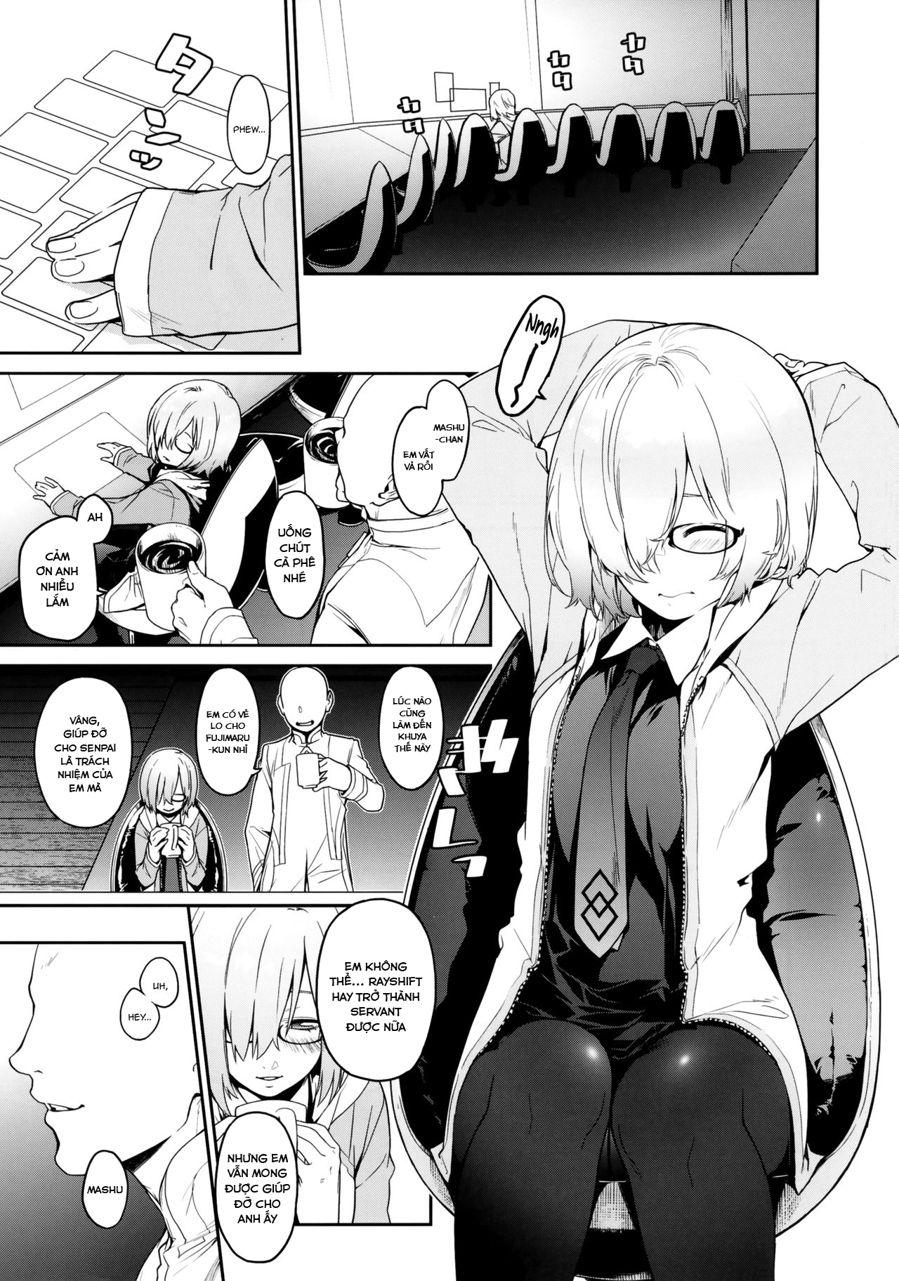Đọc truyện hentai Shielder ni mo Aru Jakuten (Fate Grand Order) - Chap 1
