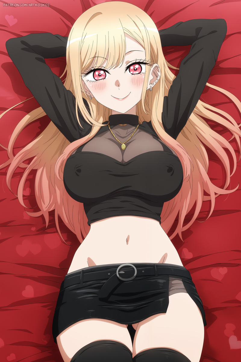 Đọc truyện hentai Tuyển tập Albums Art hentai - Chap 194 - Marin Kitagawa | SonoBisqueDoll