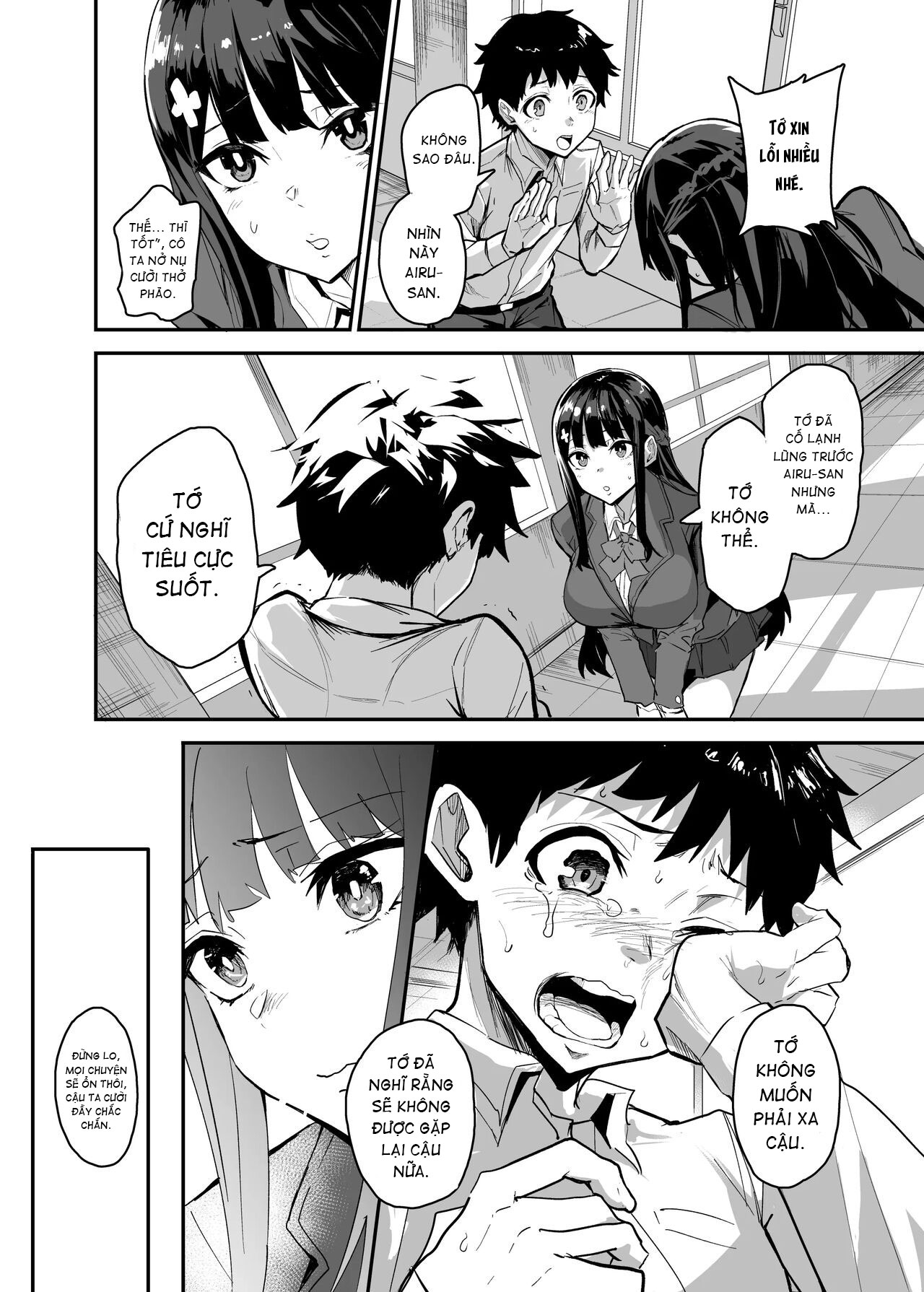 Đọc truyện hentai Kanojo ga Gaikokujin ni Netorareru Manga Ouchi Fuck Hen - chap 4