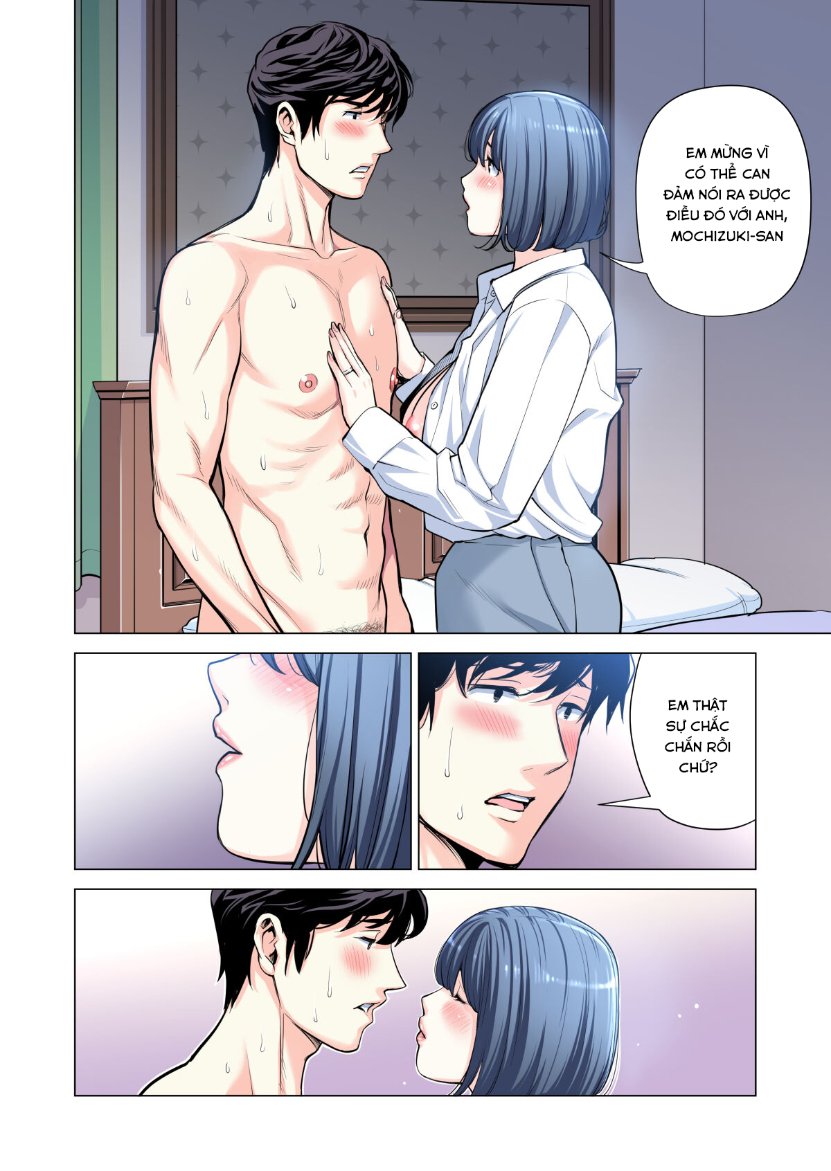 Đọc truyện hentai Jichikai no Hitozuma wa Totemo H deshita - Chap 3