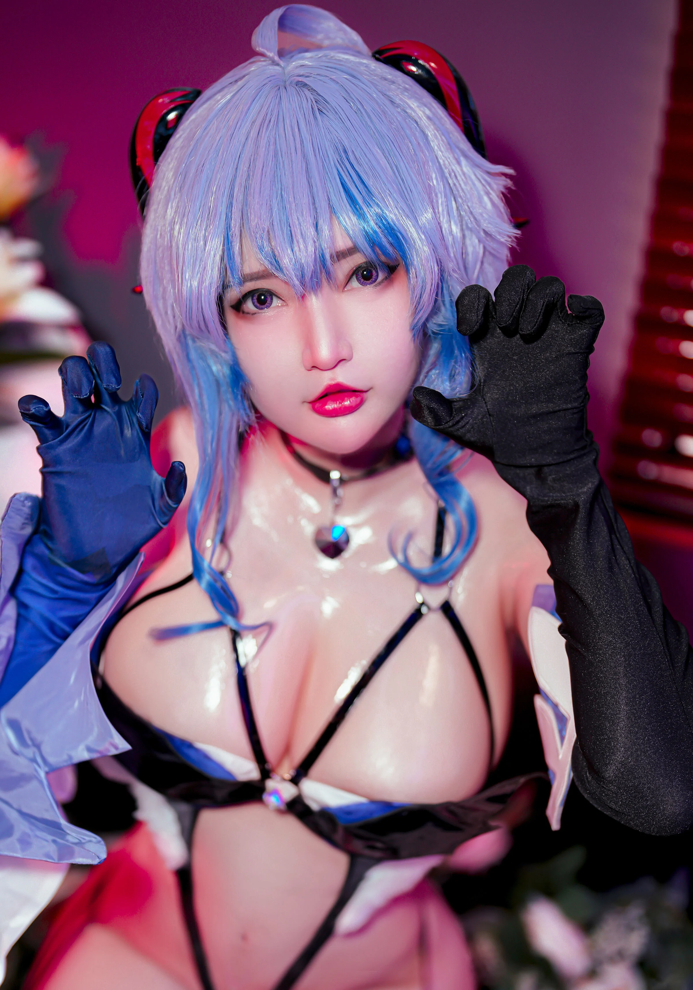 Đọc truyện hentai Tuyển tập Albums siêu phẩm Cosplay - Chap 185 - Potato Godzilla - Devil Ganyu