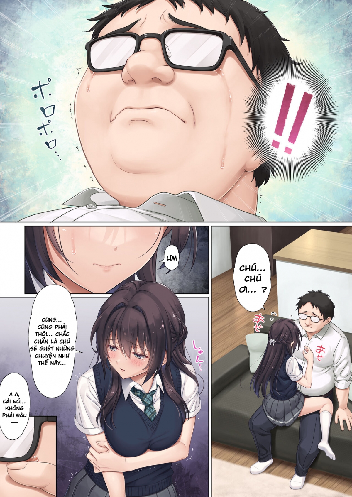 Đọc truyện hentai Musume no Class no Iinchou wa Papa ga Hoshii Rashii - Oneshot