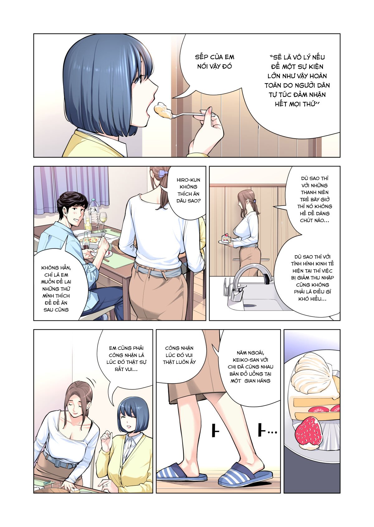 Đọc truyện hentai Jichikai no Hitozuma wa Totemo H deshita - Chap 3