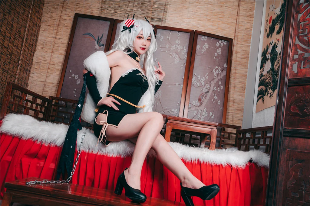 Đọc truyện hentai Tuyển tập Albums siêu phẩm Cosplay - Chap 592 - Tao Mo - Vampire Cheongsam