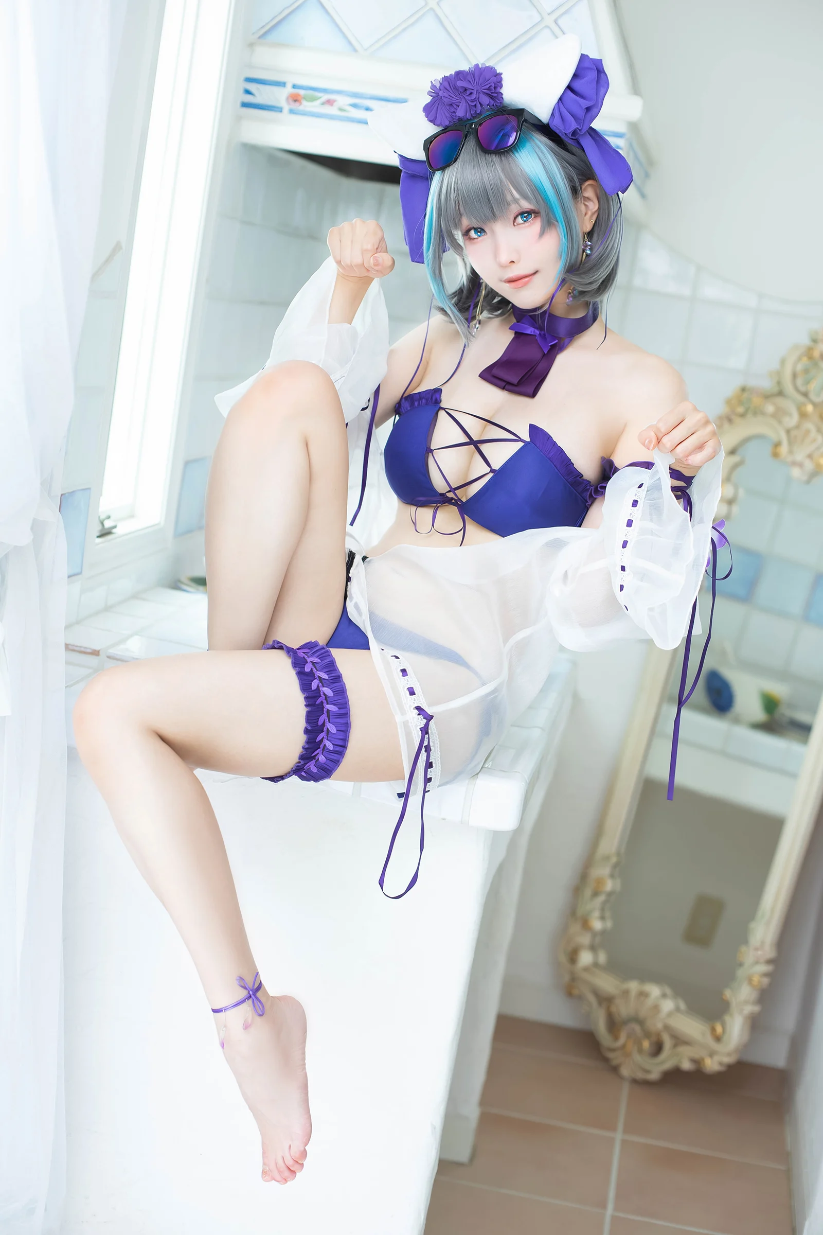 Đọc truyện hentai Tuyển tập Albums siêu phẩm Cosplay - Chap 541 - [Ely] Cheshire