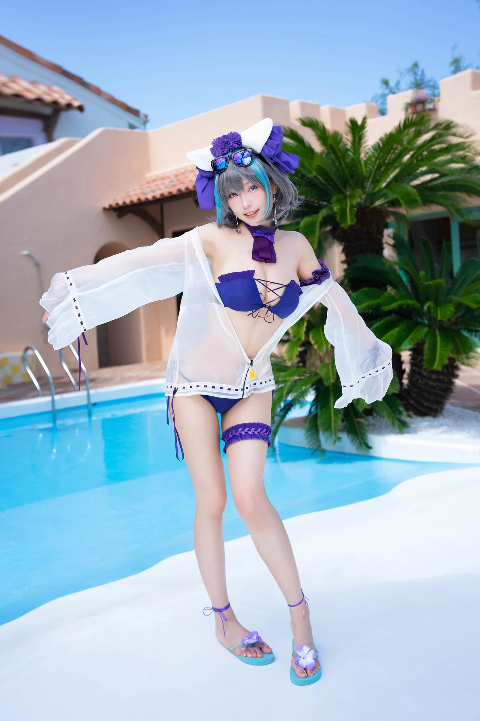 Đọc truyện hentai Tuyển tập Albums siêu phẩm Cosplay - Chap 541 - [Ely] Cheshire