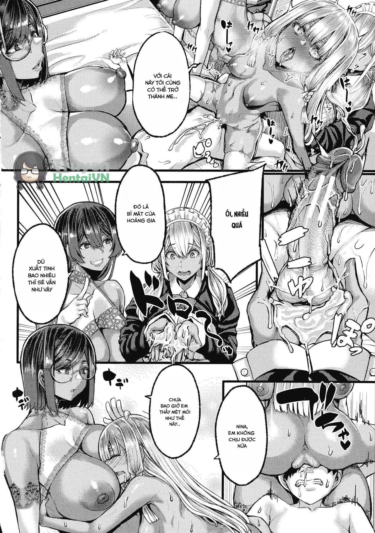 Đọc truyện hentai The Latina Princesses and the Secret Contract - chap 7