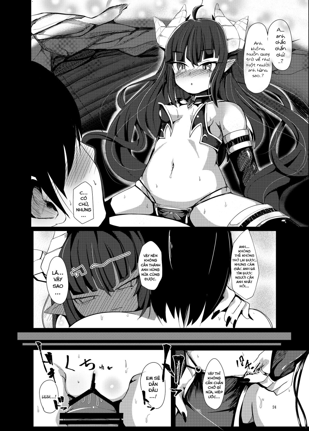 Đọc truyện hentai Yuusha, Ai ni Otsu - Oneshot