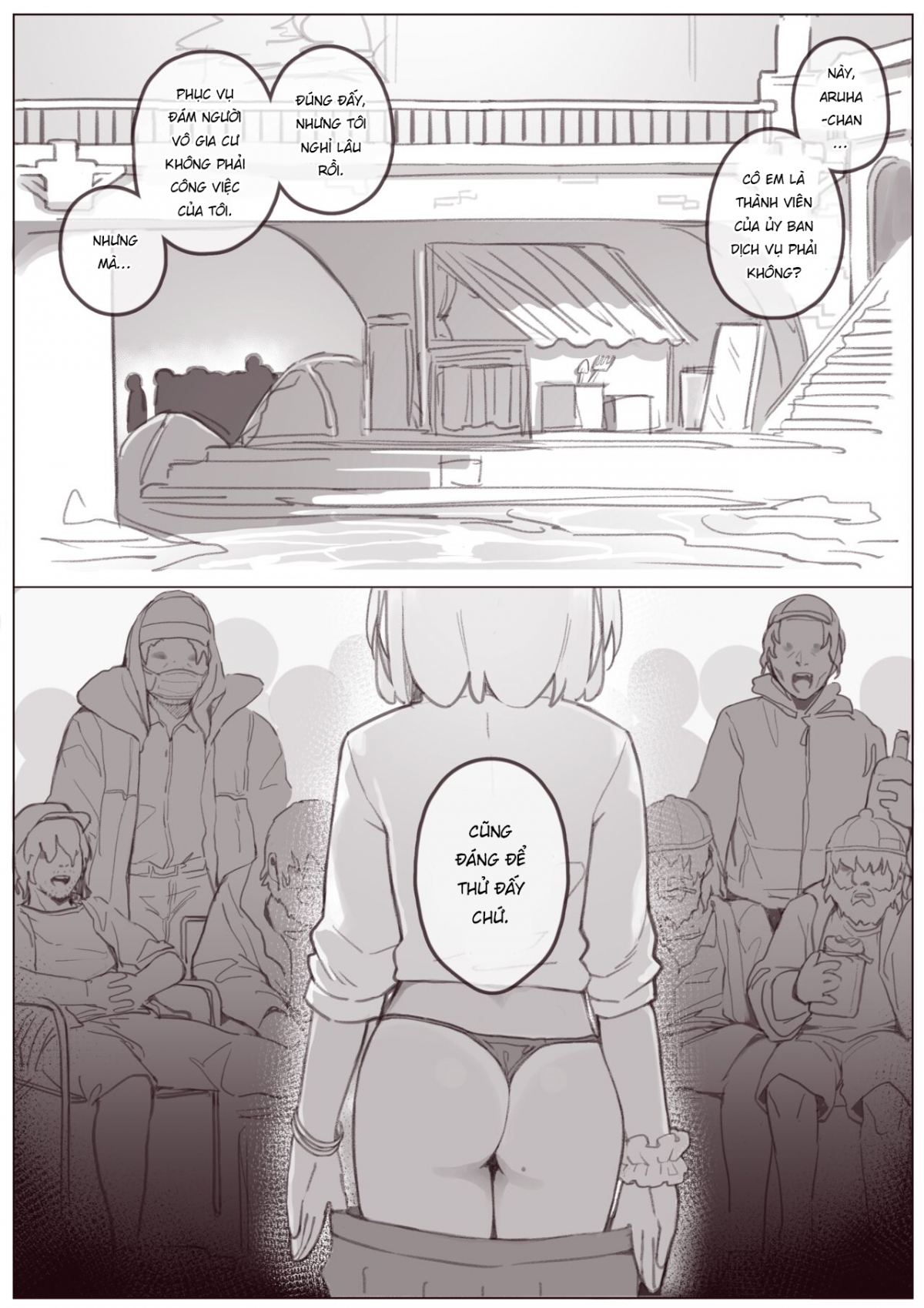 Đọc truyện hentai Dịch Vụ Cộng Đồng Của Nona - Oneshot