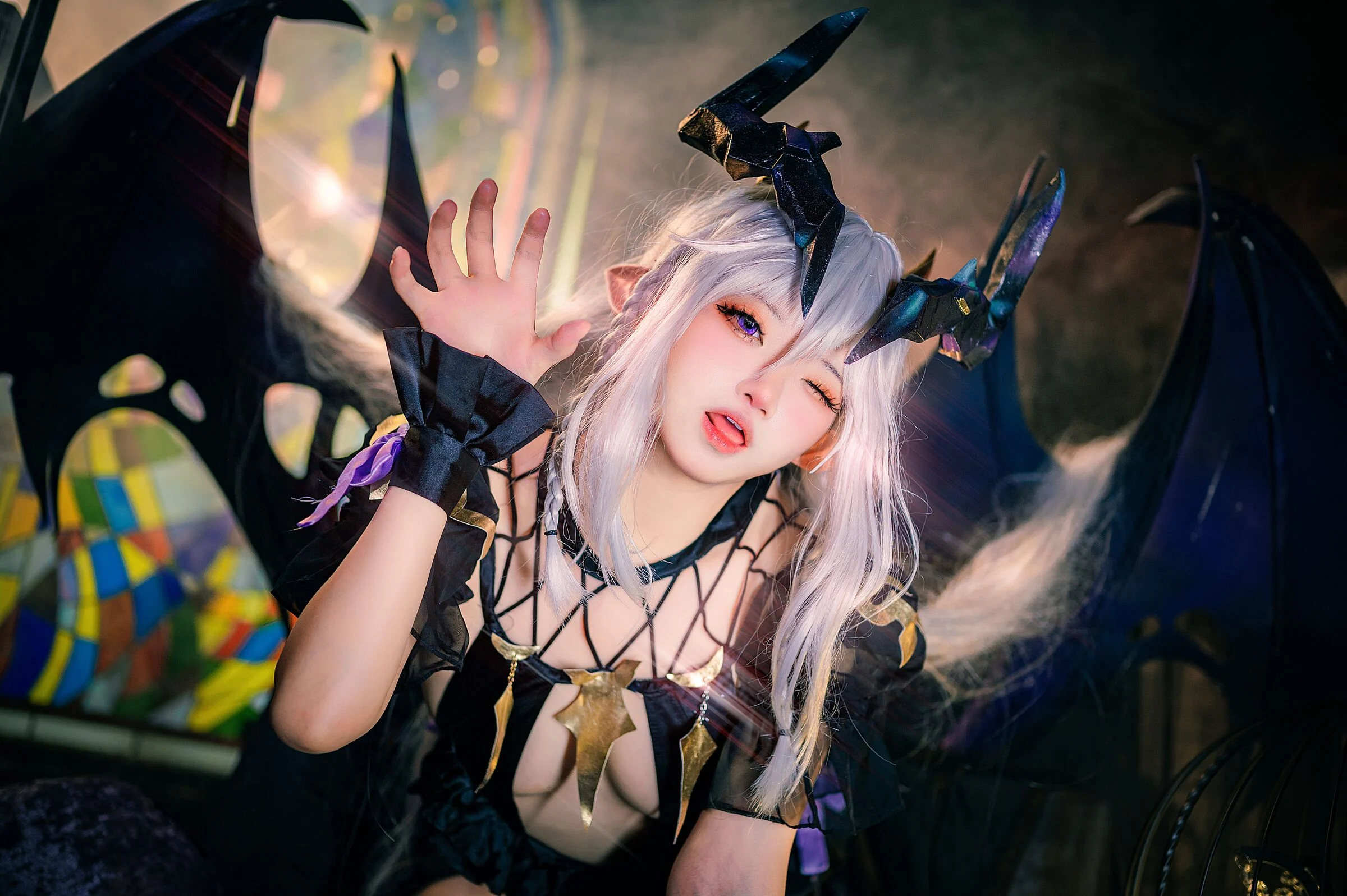 Đọc truyện hentai Tuyển tập Albums siêu phẩm Cosplay - Chap 603 - Yi Miaojun - Clover Theater Valrhona