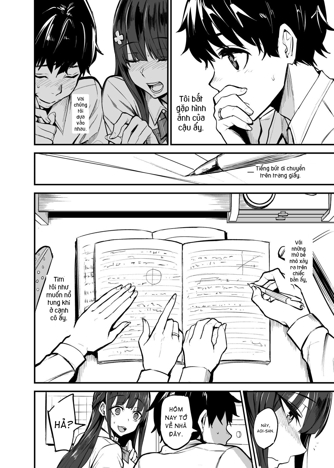 Đọc truyện hentai Kanojo ga Gaikokujin ni Netorareru Manga Ouchi Fuck Hen - chap 1