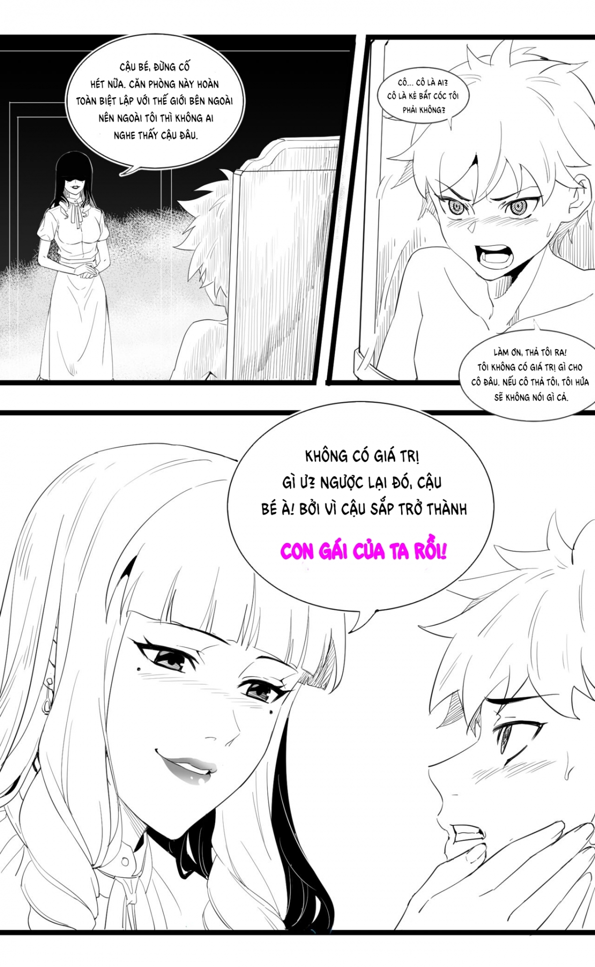 Đọc truyện hentai Trở Thành Con Gái - Chap 1+2+3