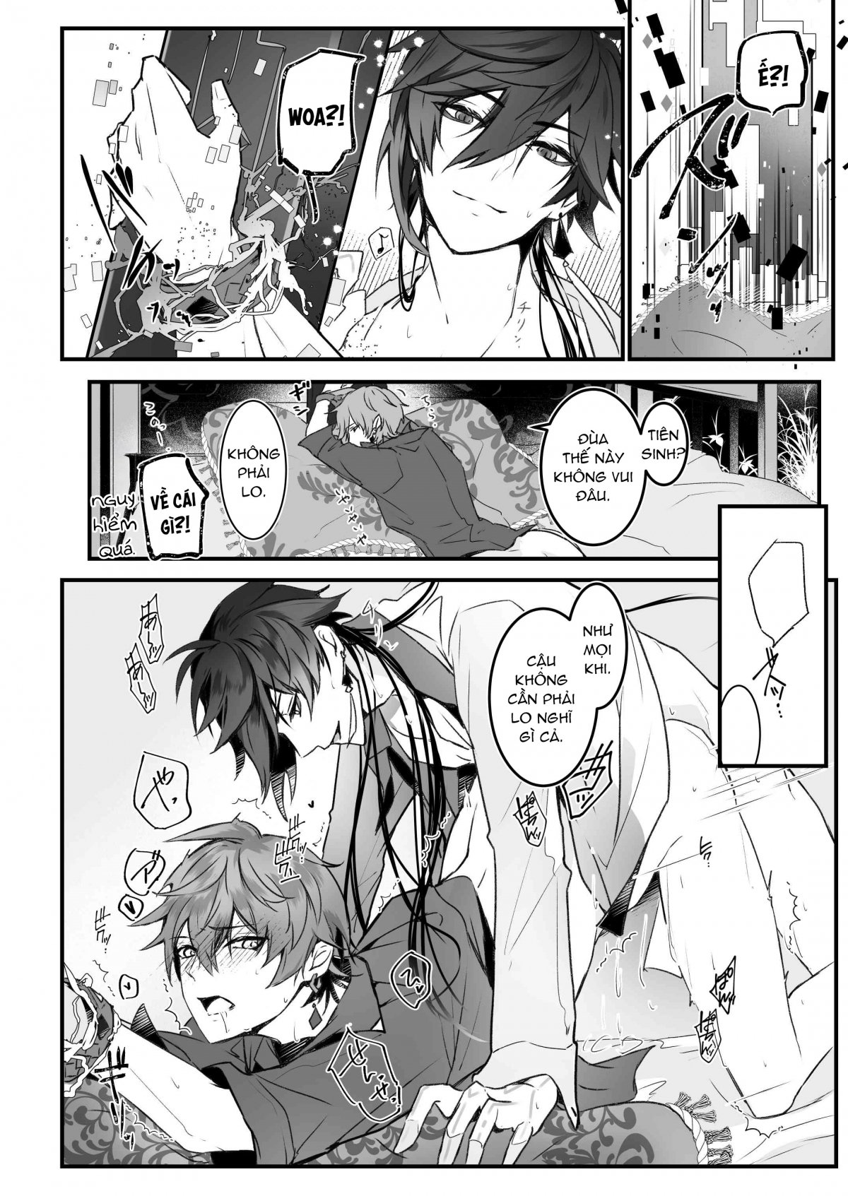 Đọc truyện hentai Nấc thang lên thiên đường - Lỡ mồm nhận kèo làm truyện say gex