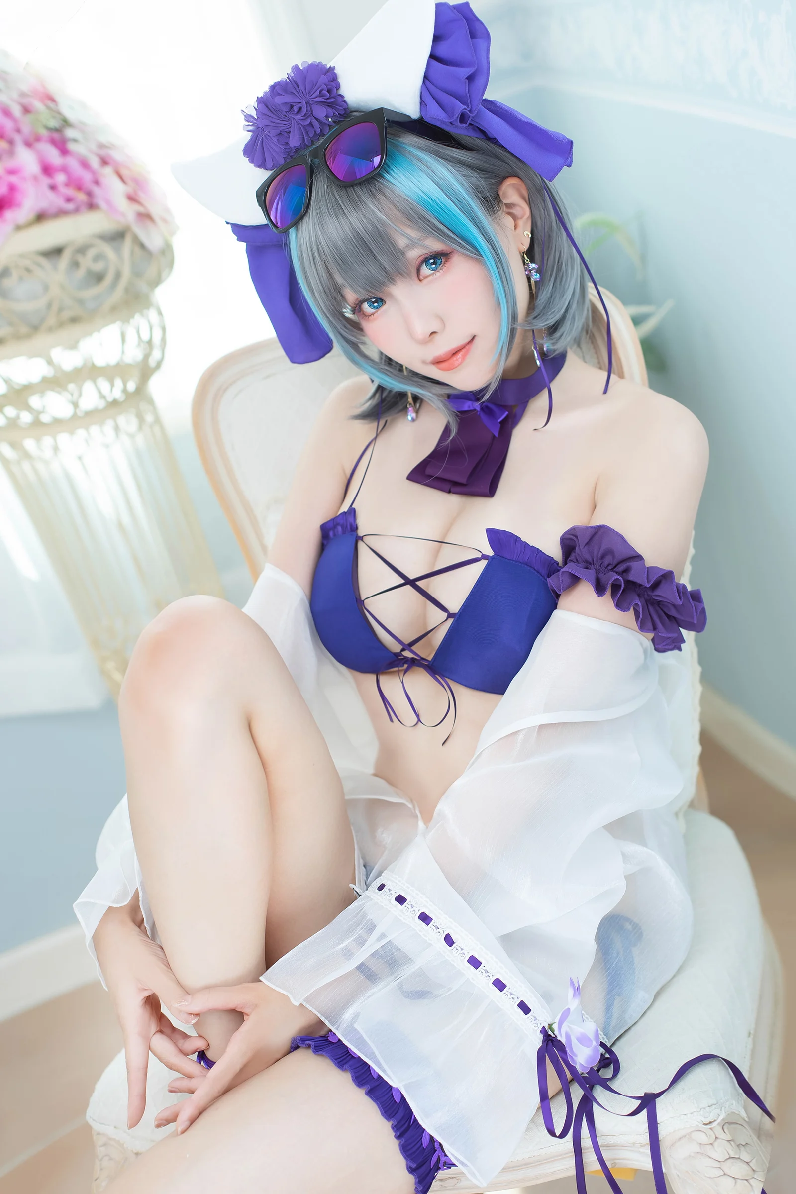 Đọc truyện hentai Tuyển tập Albums siêu phẩm Cosplay - Chap 541 - [Ely] Cheshire