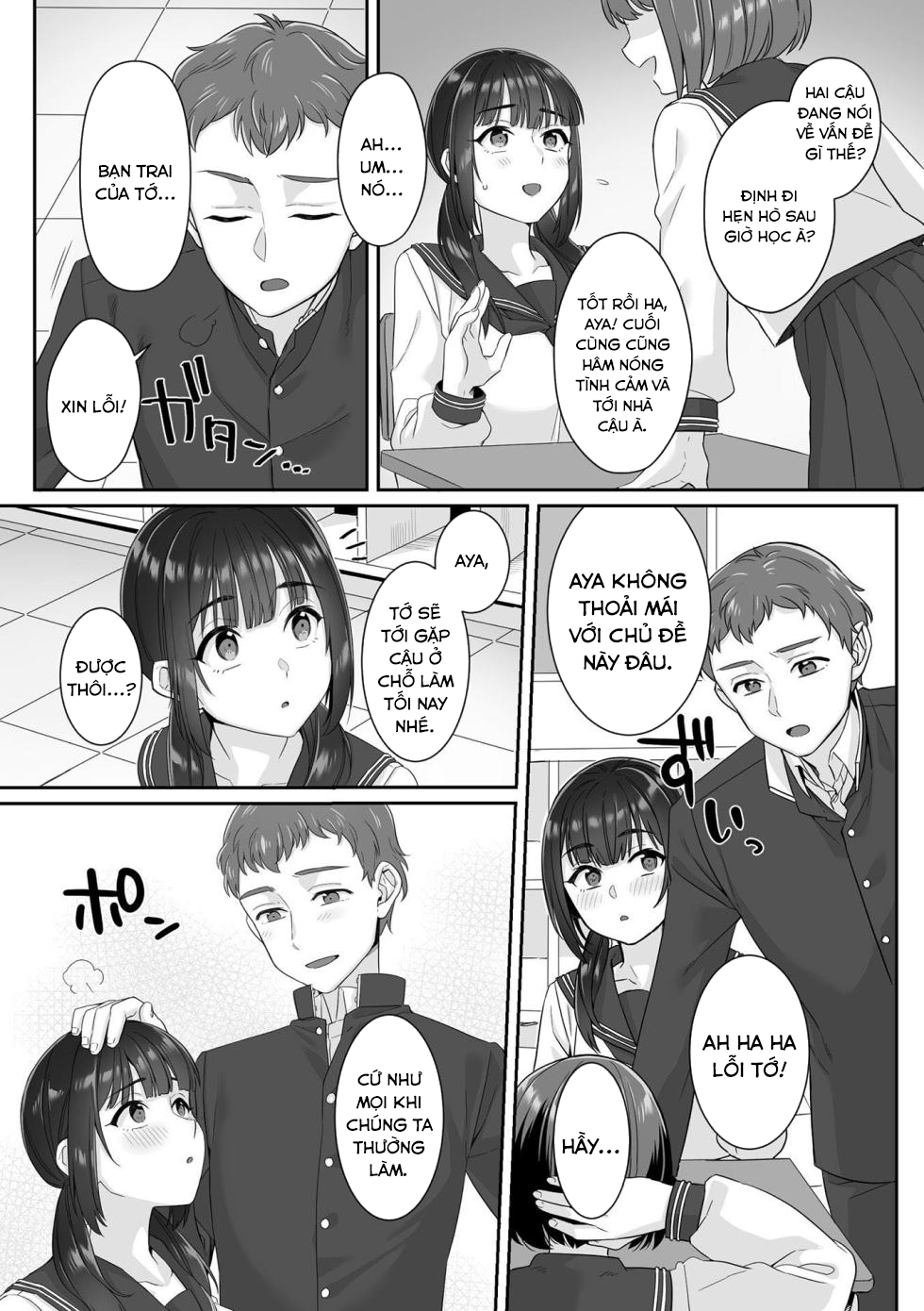 Đọc truyện hentai Junboku Joshikousei wa Oyaji Iro ni Somerarete Comic Ban - Chap 1