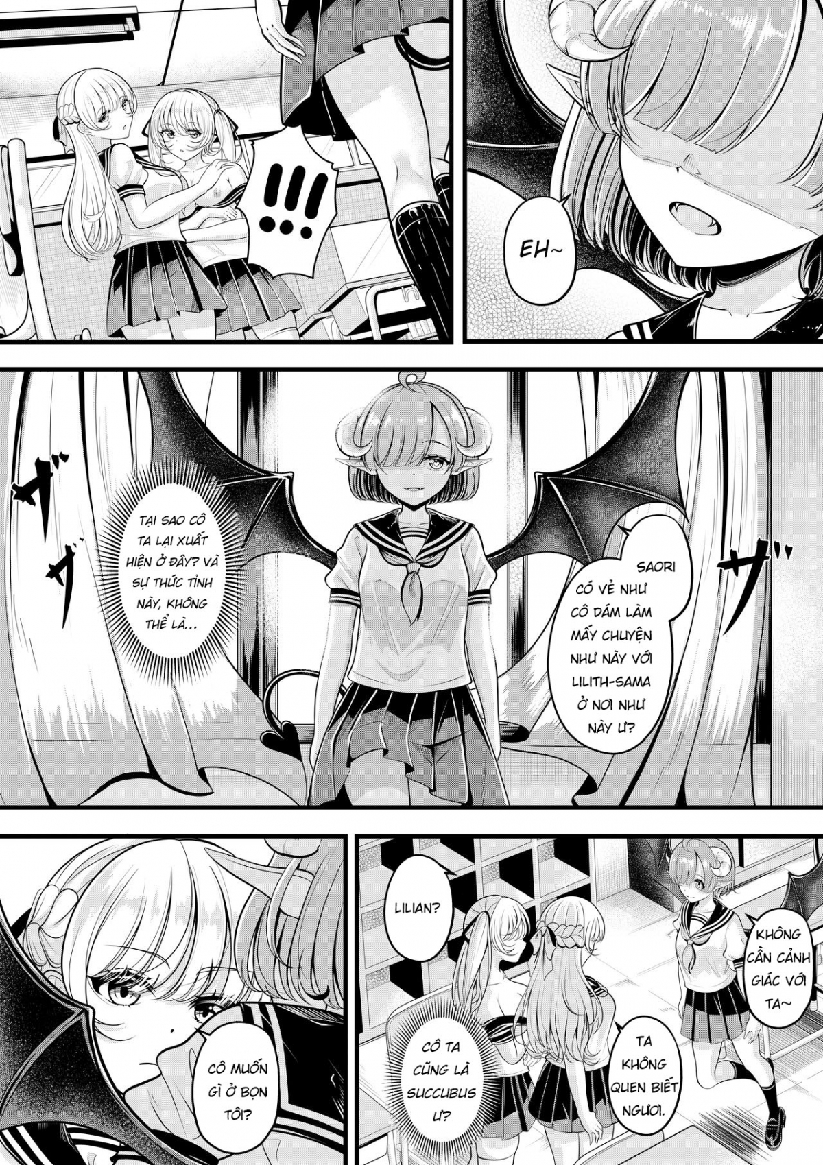 Đọc truyện hentai Lilith's Troubles Saori's Troubles Oneshot