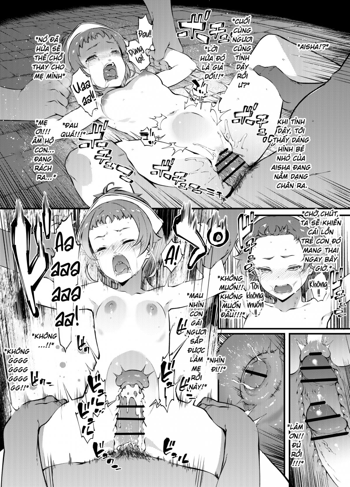 Đọc truyện hentai Mushoku Tensei Lillia, Aisha Rinkan - Oneshot