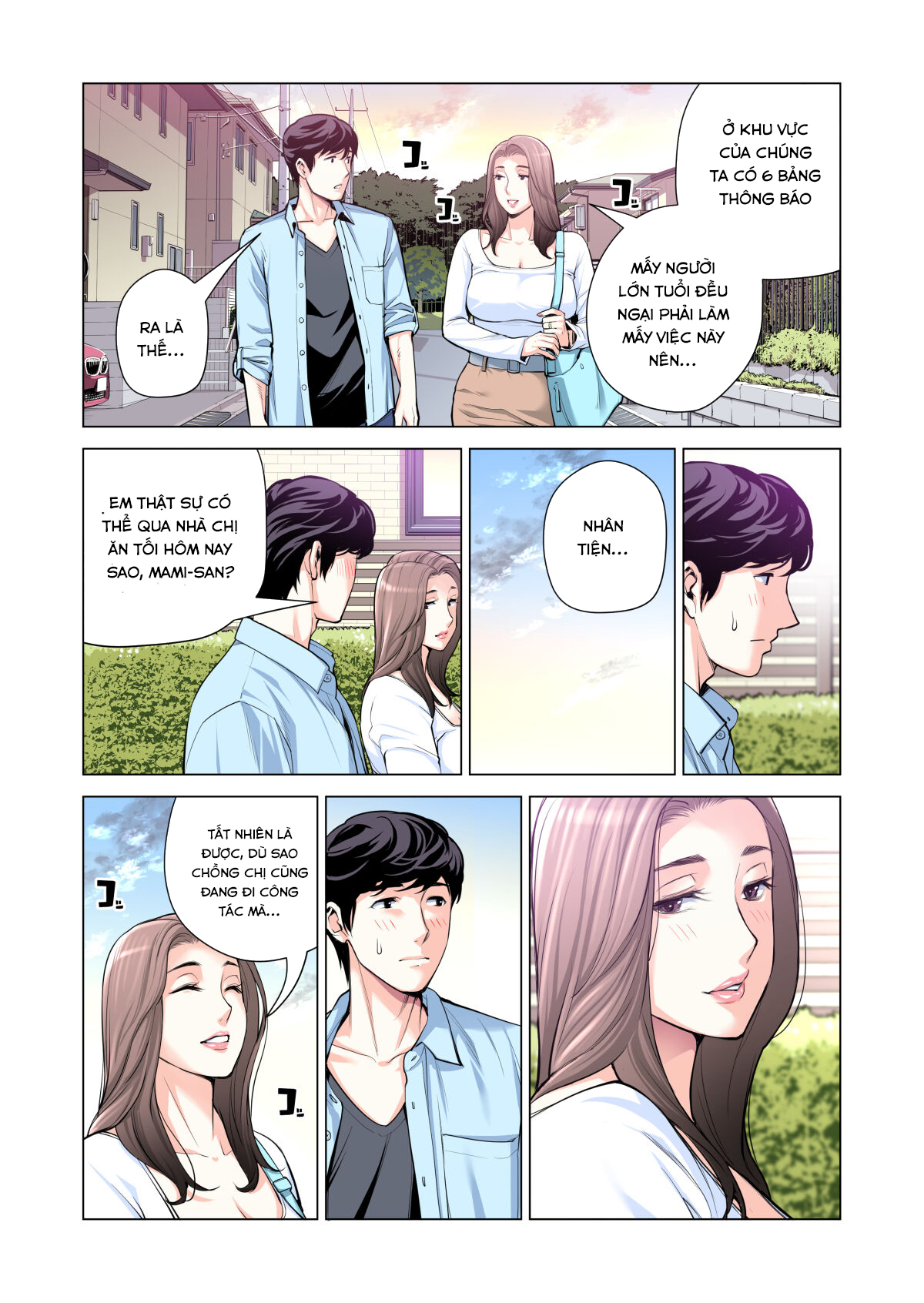Đọc truyện hentai Jichikai no Hitozuma wa Totemo H deshita - Chap 3