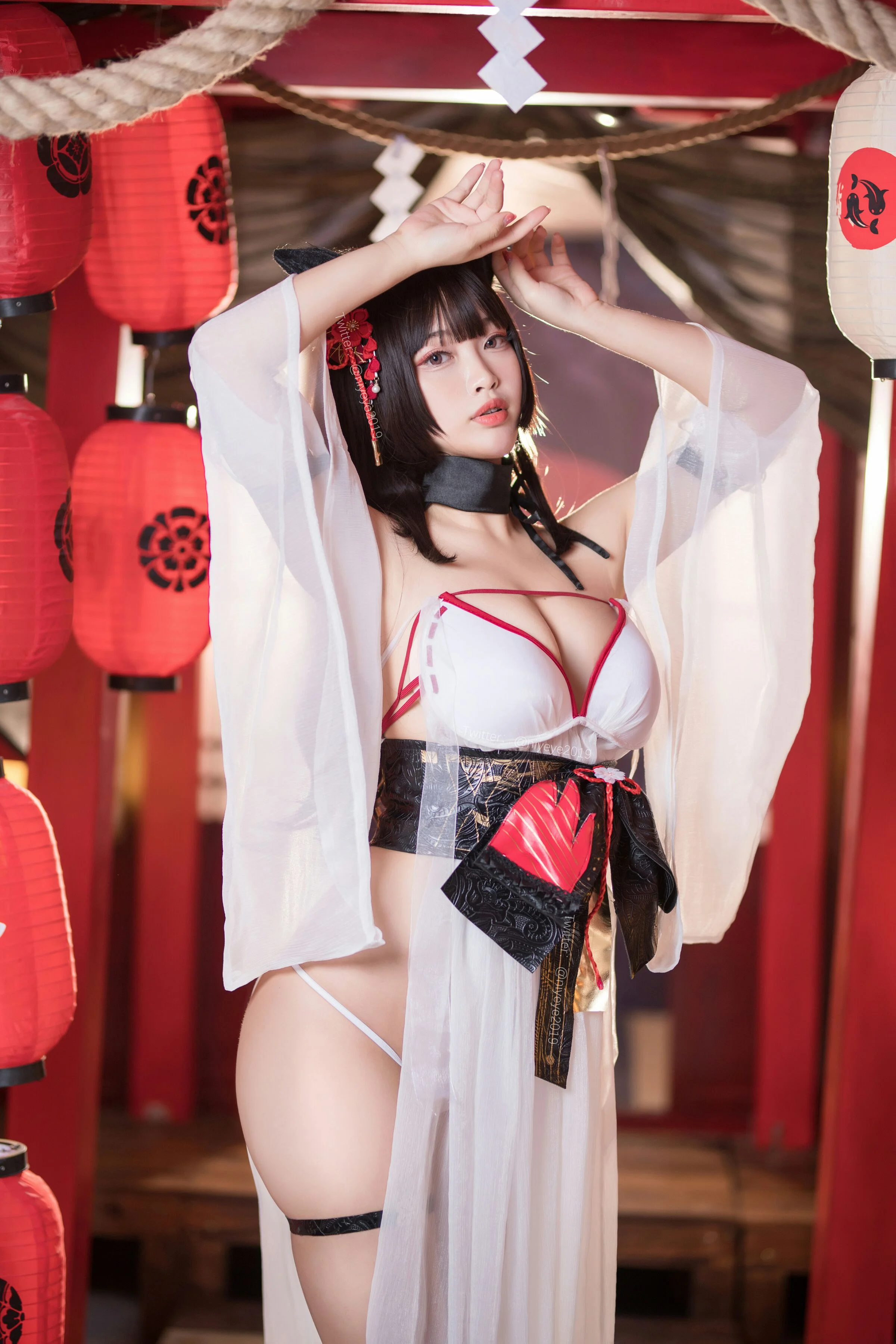 Đọc truyện hentai Tuyển tập Albums siêu phẩm Cosplay - Chap 613 - Bai Yeye - Azur Lane - Amagi