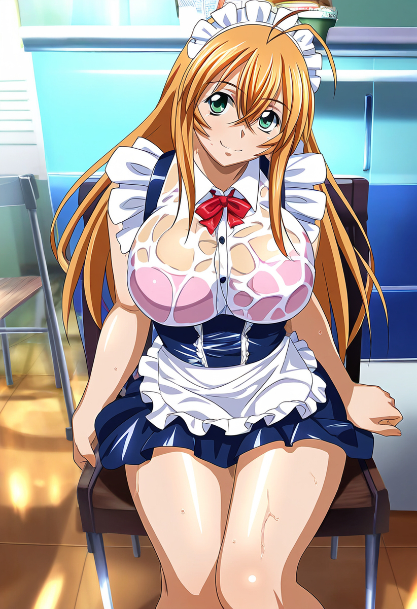 Đọc truyện hentai Tuyển tập Albums Art hentai - Chap 268 - Sonsaku (Ikki Tousen) AI illustration maid outfit