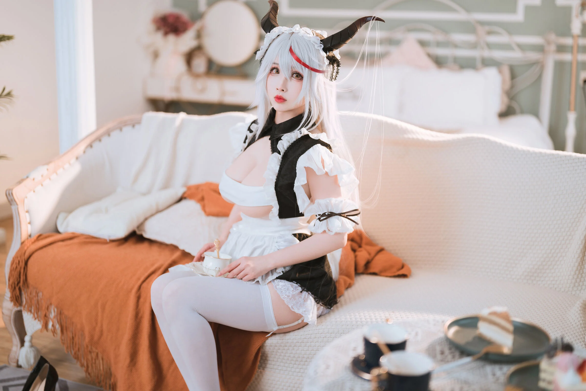 Đọc truyện hentai Tuyển tập Albums siêu phẩm Cosplay - Chap 61 - Rioko - Dragon Maid Uncensored