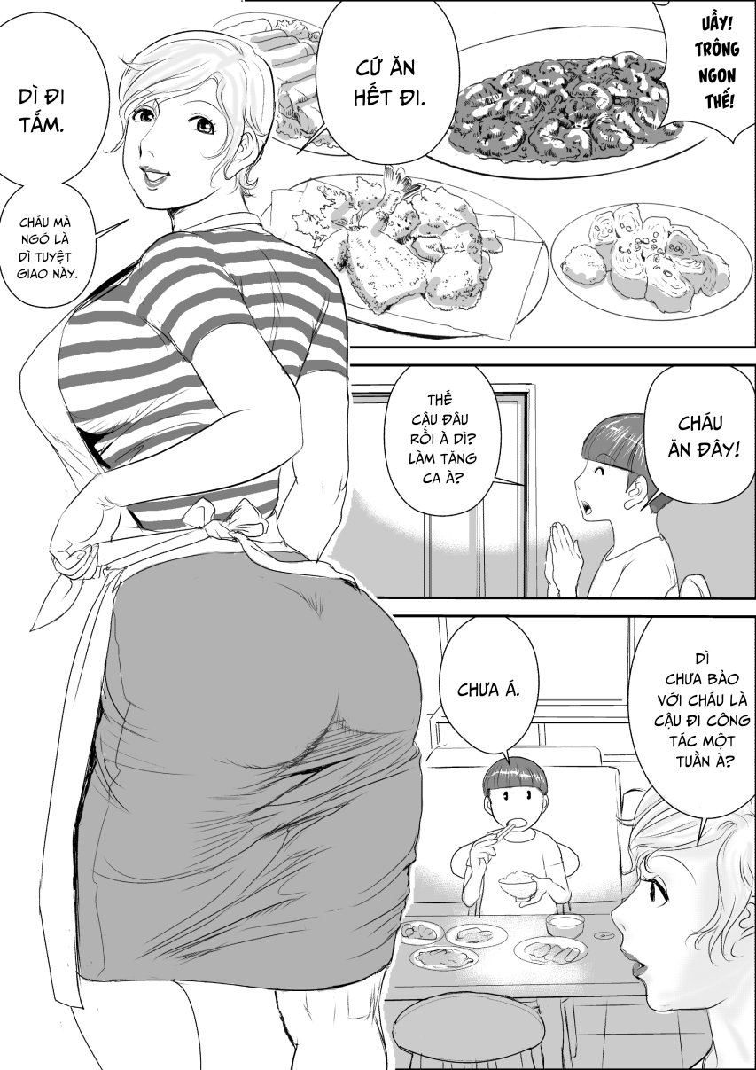 Đọc truyện hentai Boku to Oba-san no AmaAma Natsuyasumi - Oneshot