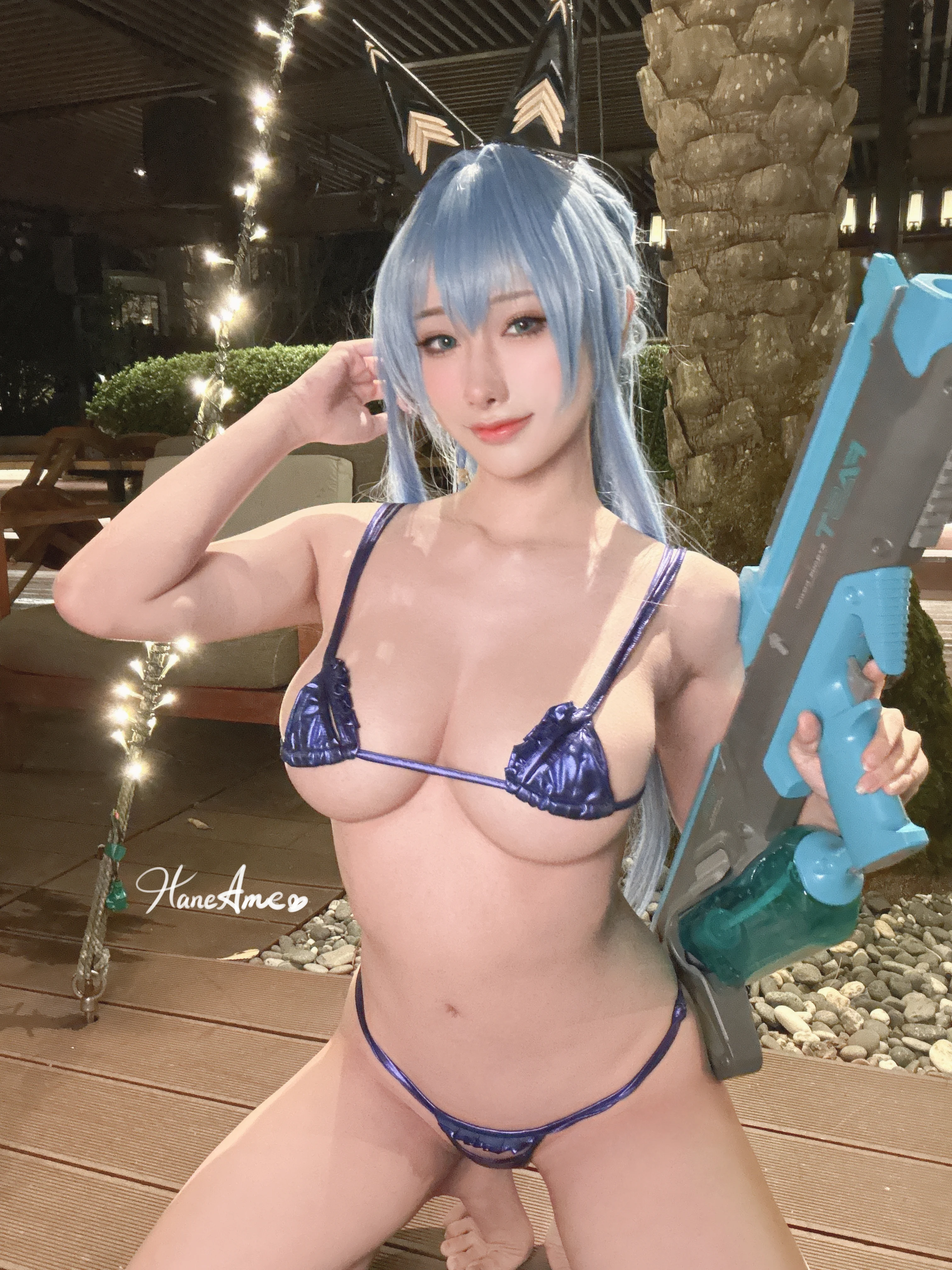 Đọc truyện hentai Tuyển tập Albums siêu phẩm Cosplay - Chap 156 - [HaneAme] Áo tắm
