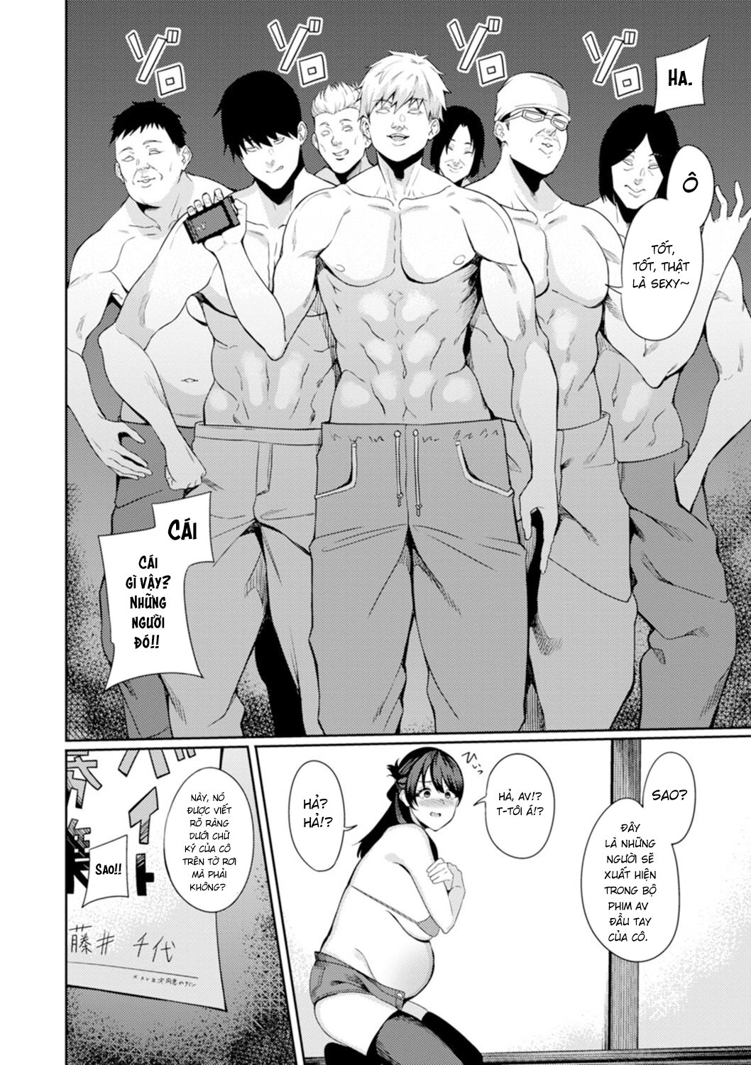 Đọc truyện hentai Kairaku Bitch-ka Ninpu -AV ni Otosarete(ANGEL Club 2021-03) Chap 1