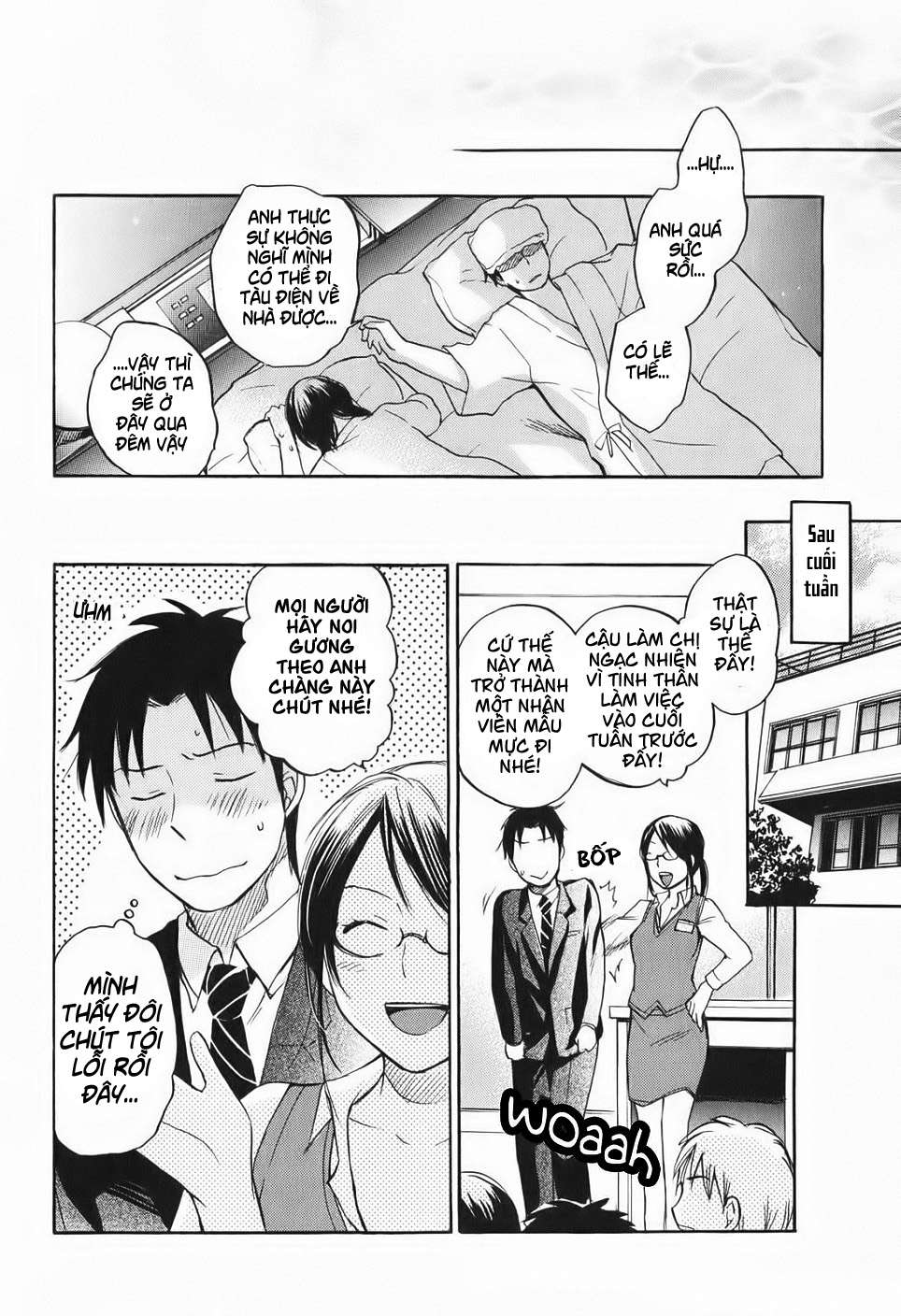 Đọc truyện hentai Công việc của tôi là yêu - Chap 4