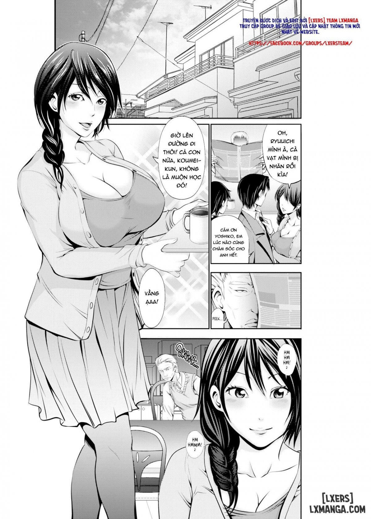 Đọc truyện hentai My Husband Must Never Find Out - Oneshot