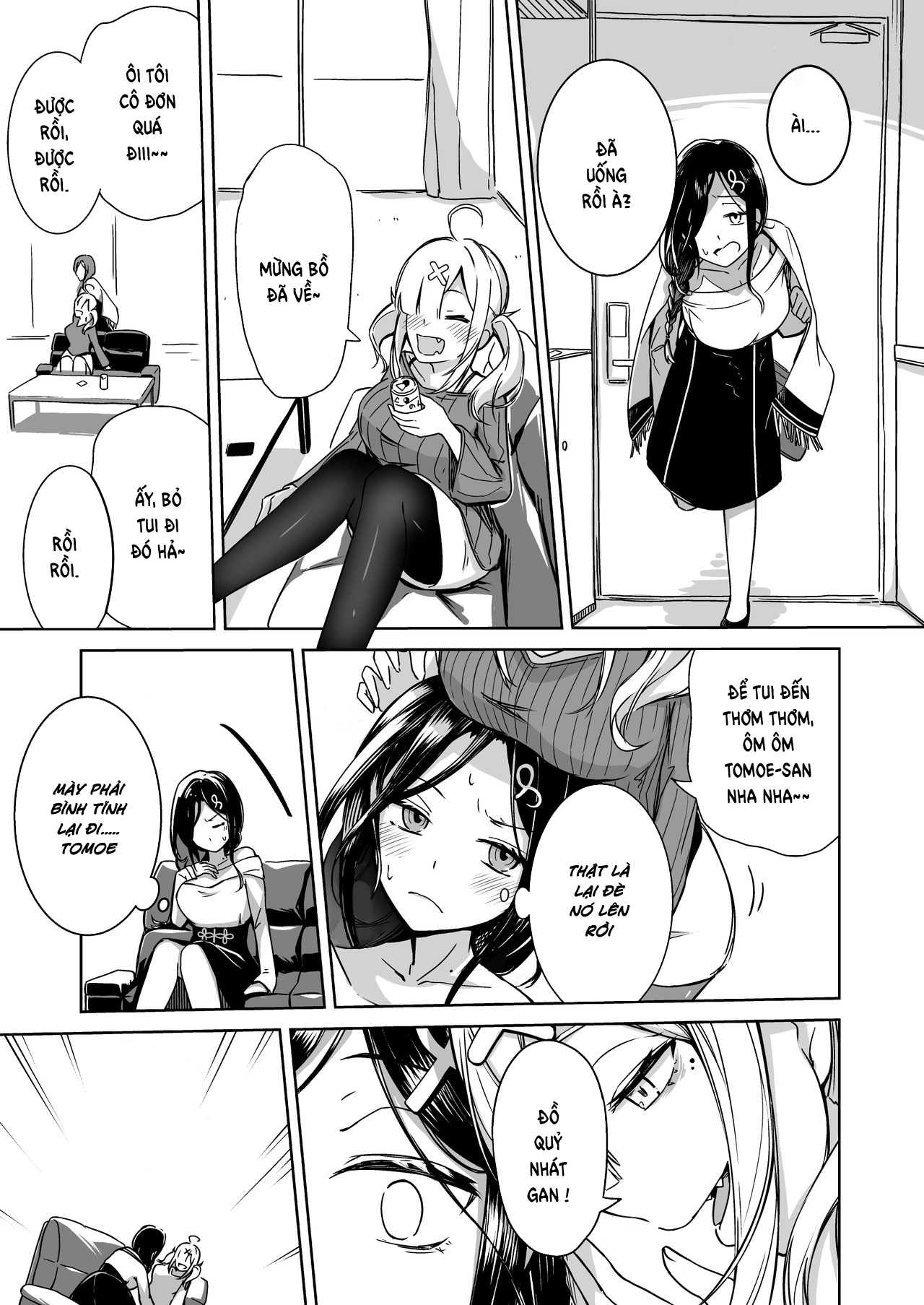 Đọc truyện hentai Kanpeki Ni Seiheki Na Yuri Kapu No Kabe - Oneshot