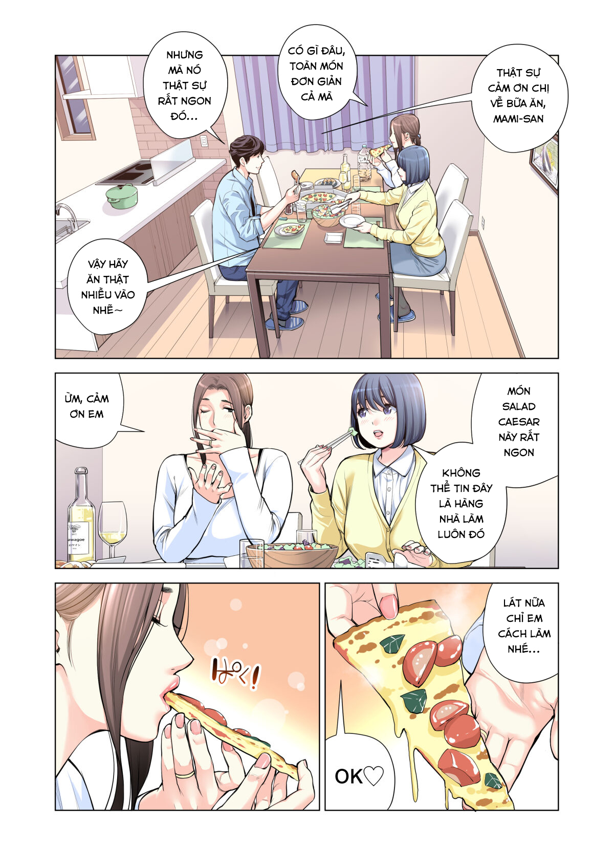 Đọc truyện hentai Jichikai no Hitozuma wa Totemo H deshita - Chap 3