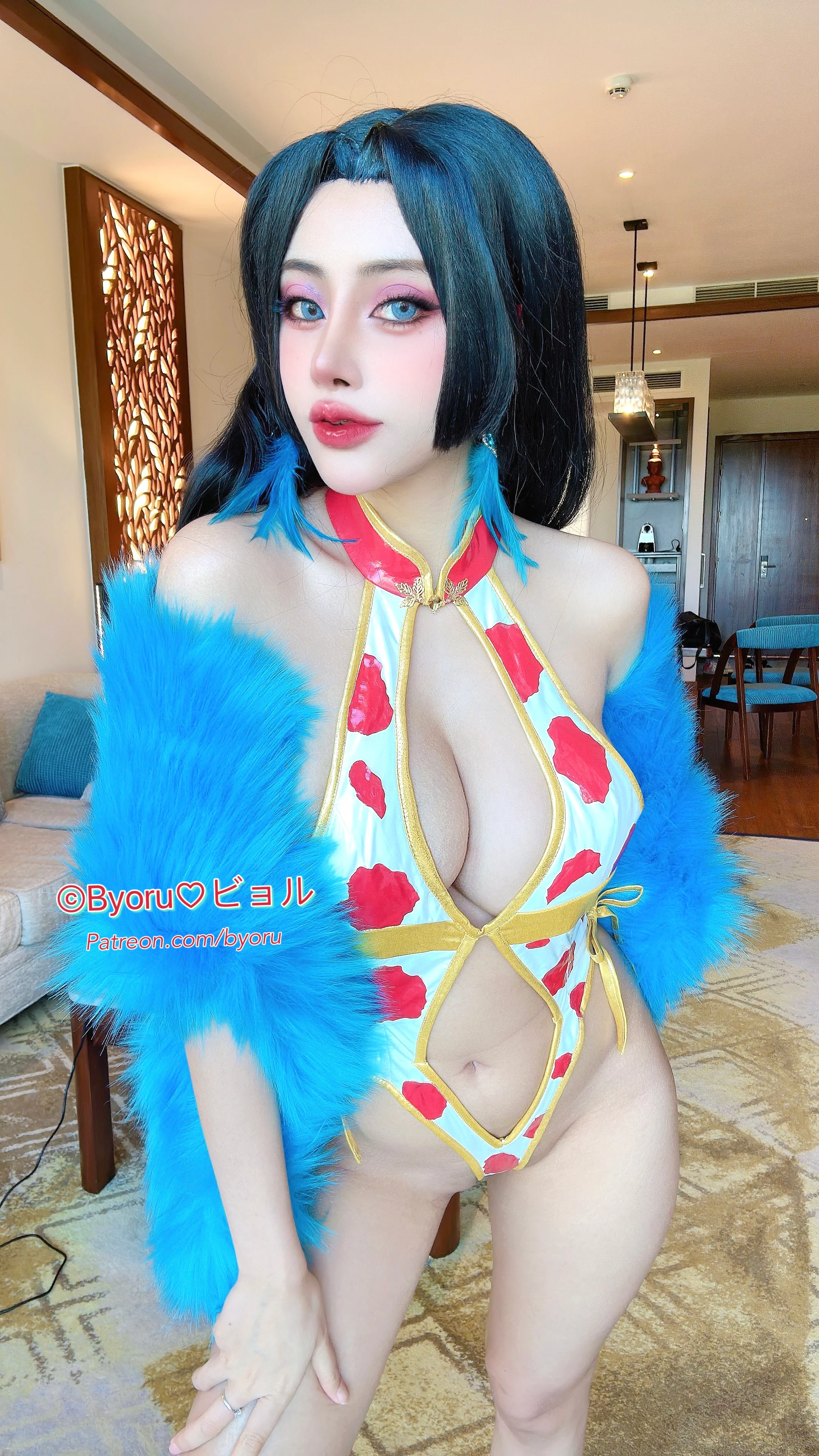 Đọc truyện hentai Tuyển tập Albums siêu phẩm Cosplay - Chap 86 - Byoru - Boa Salome Swimsuit