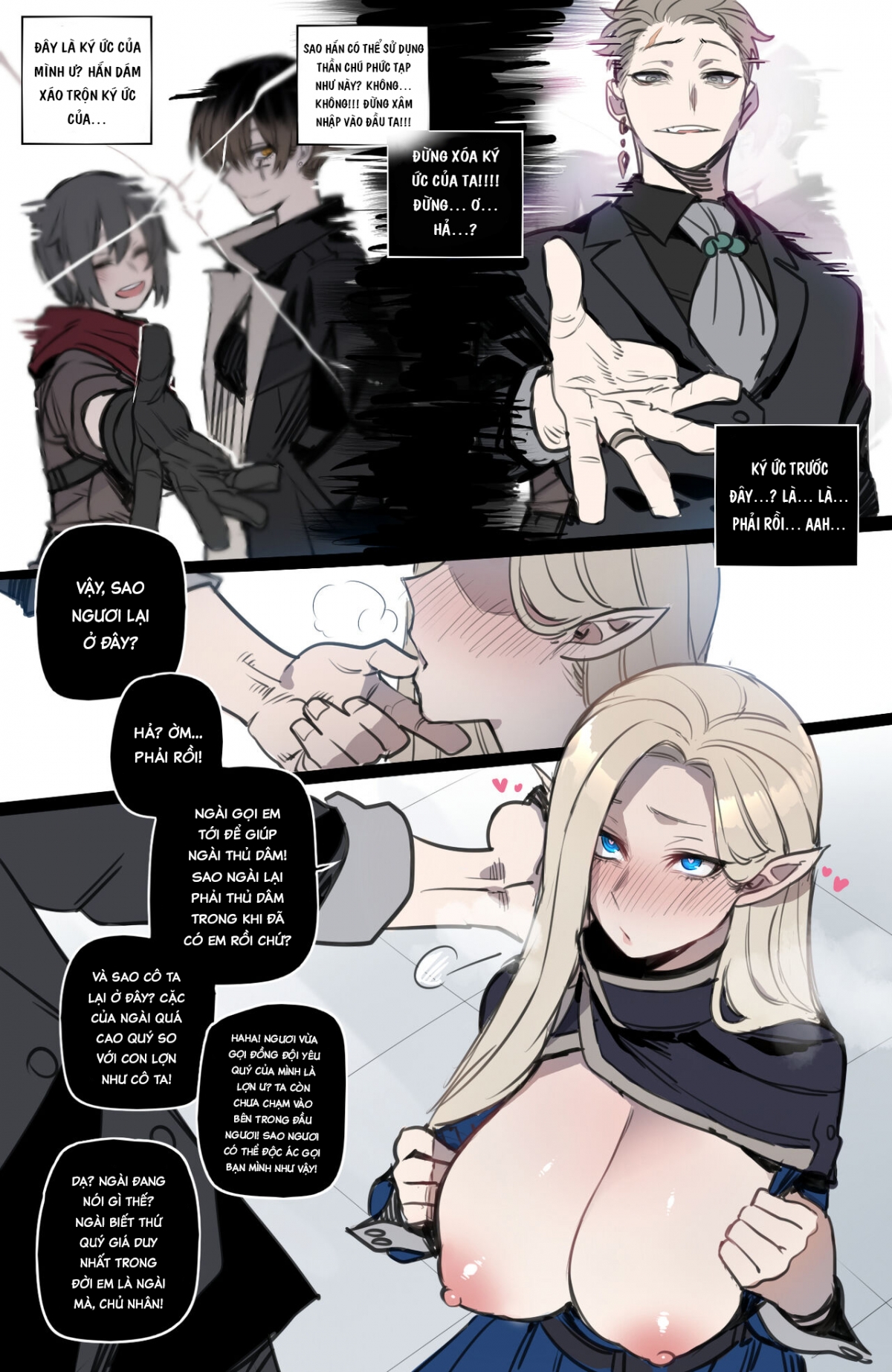 Đọc truyện hentai Bad Ending Party - Ending 1: New Master!