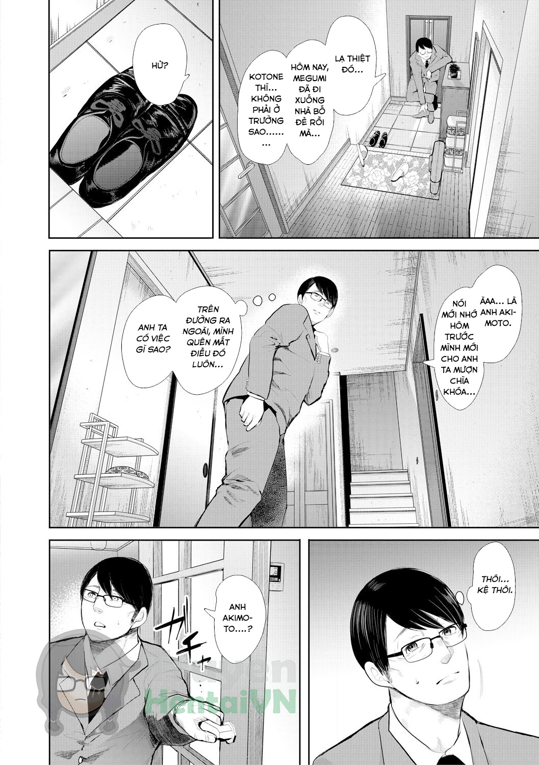 Đọc truyện hentai Netorareta Hitozuma [JP] - Chap 3