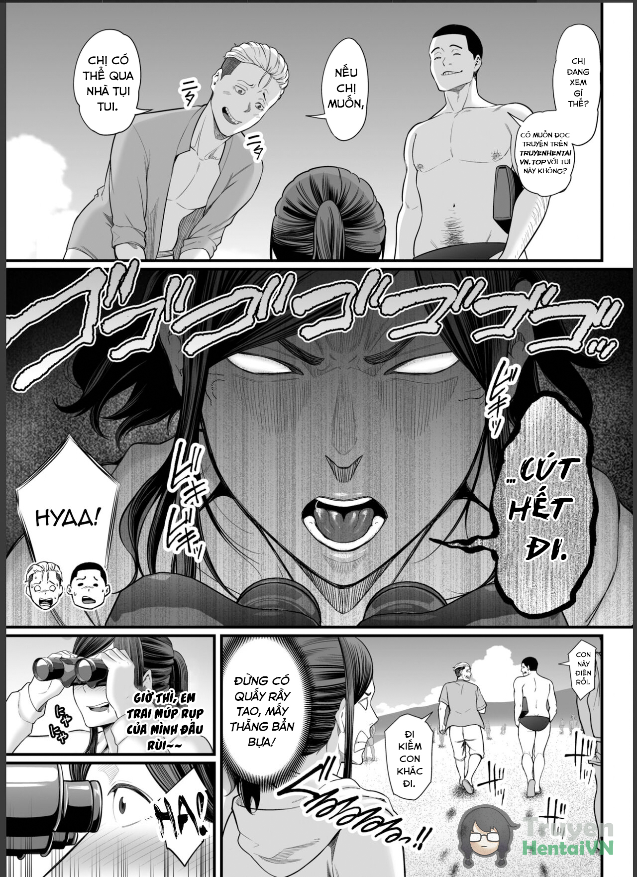 Đọc truyện hentai Toshishita Chin Gui Oba-san 2 - Oneshot