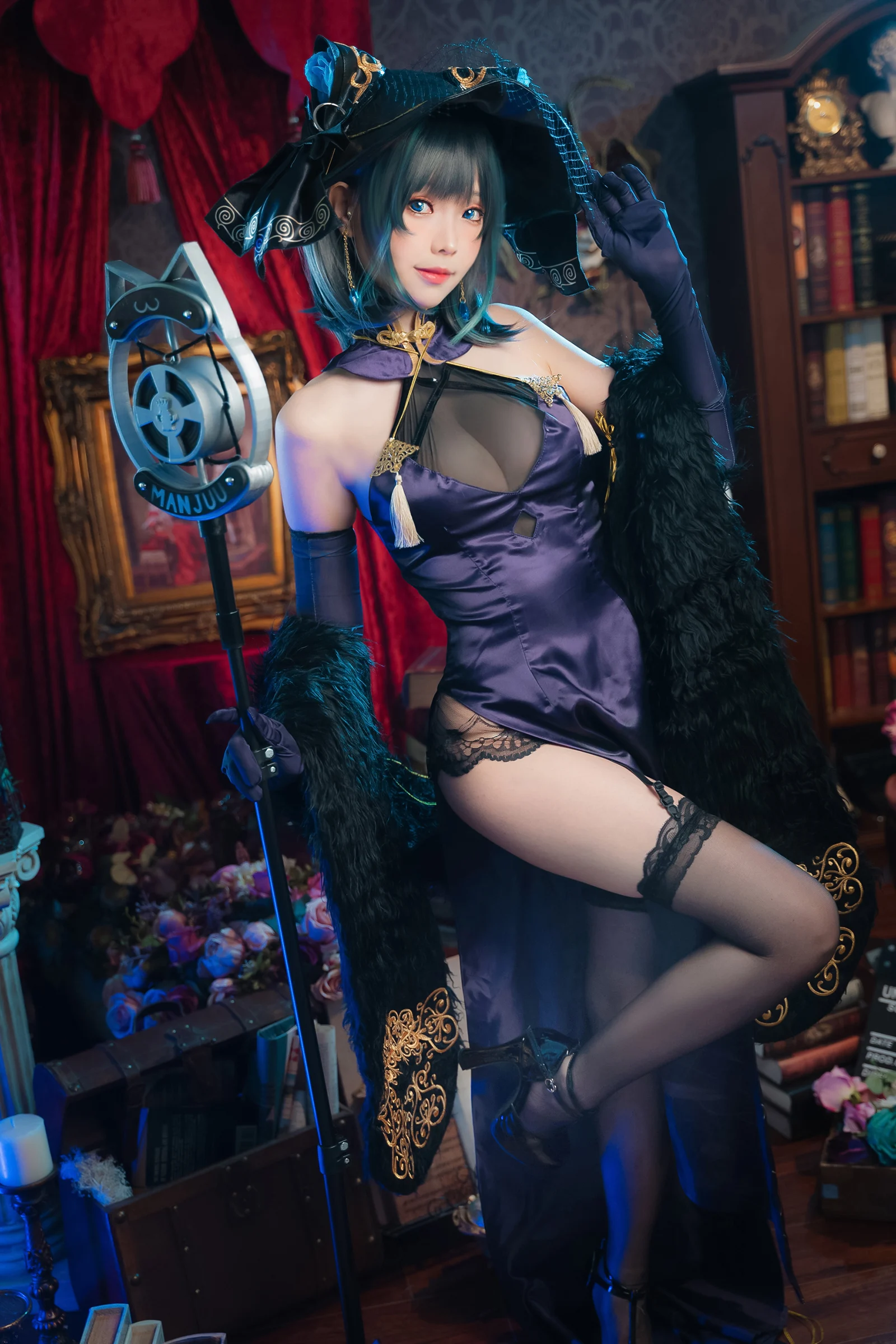 Đọc truyện hentai Tuyển tập Albums siêu phẩm Cosplay - Chap 541 - [Ely] Cheshire