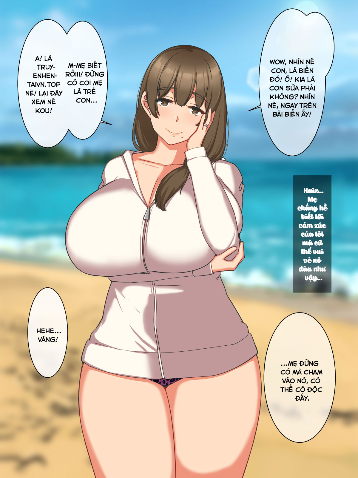 Đọc truyện hentai Boku no Daisuki na Tennen Kaa-san ga Uwaki Shimakutte Sore ni Koufun suru Hanashi - chap 2